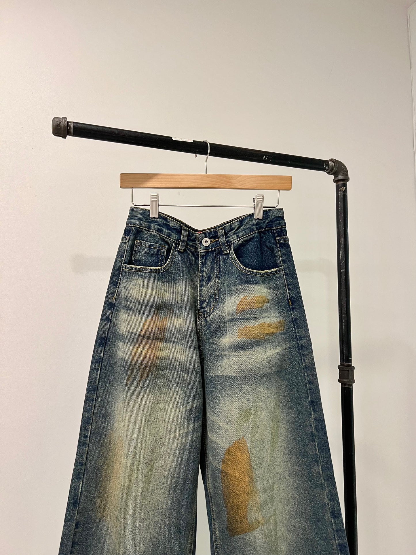HARLEY Terracotta Acid Washed Jeans