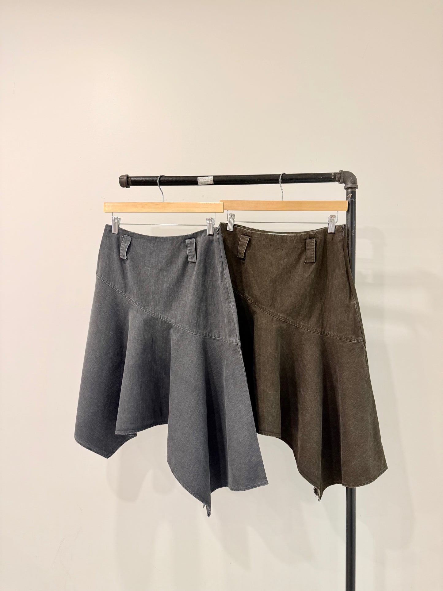 ZOOM Asymmetric A-line skirt