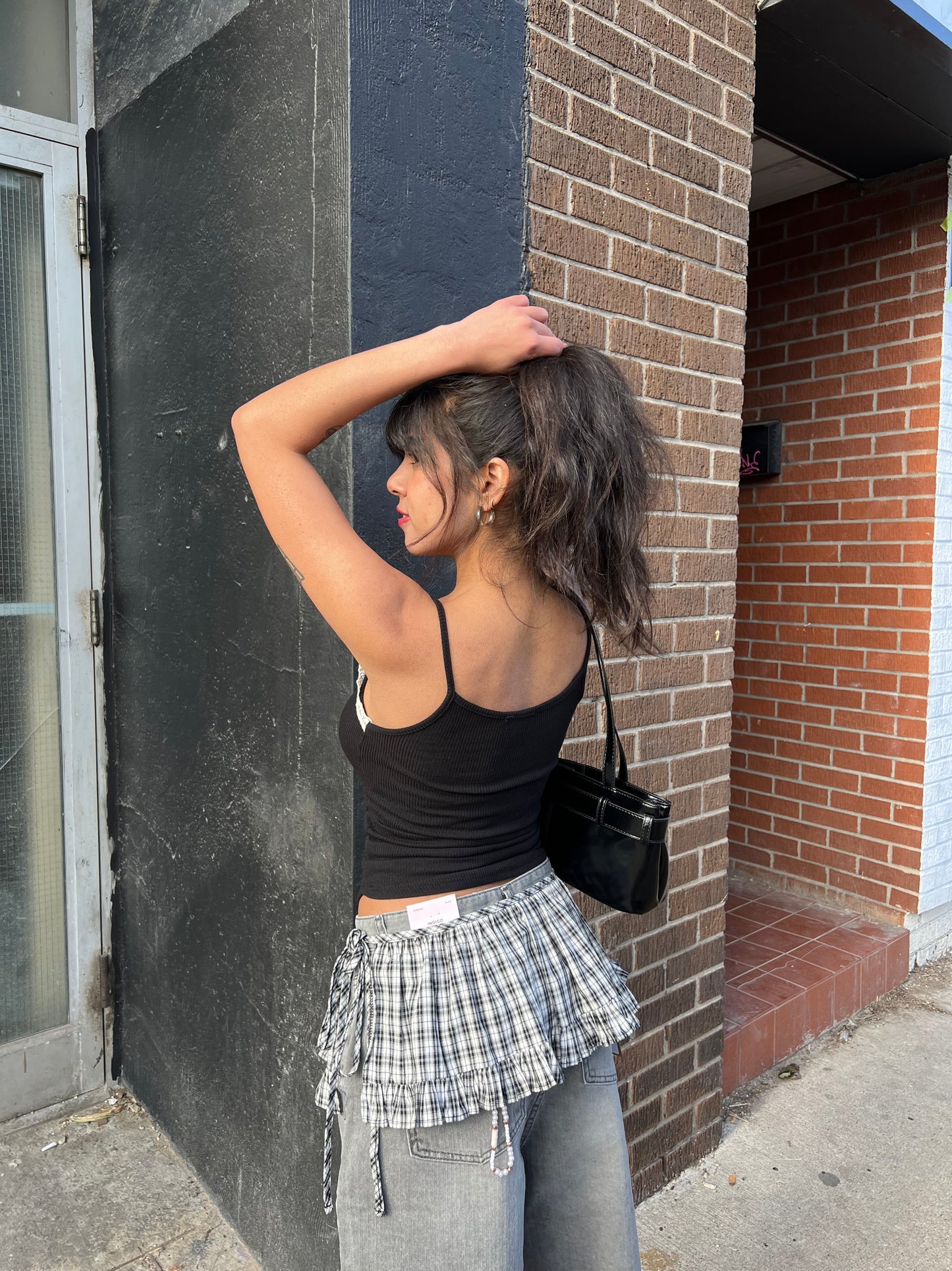 NAEL Micro overlay skirt