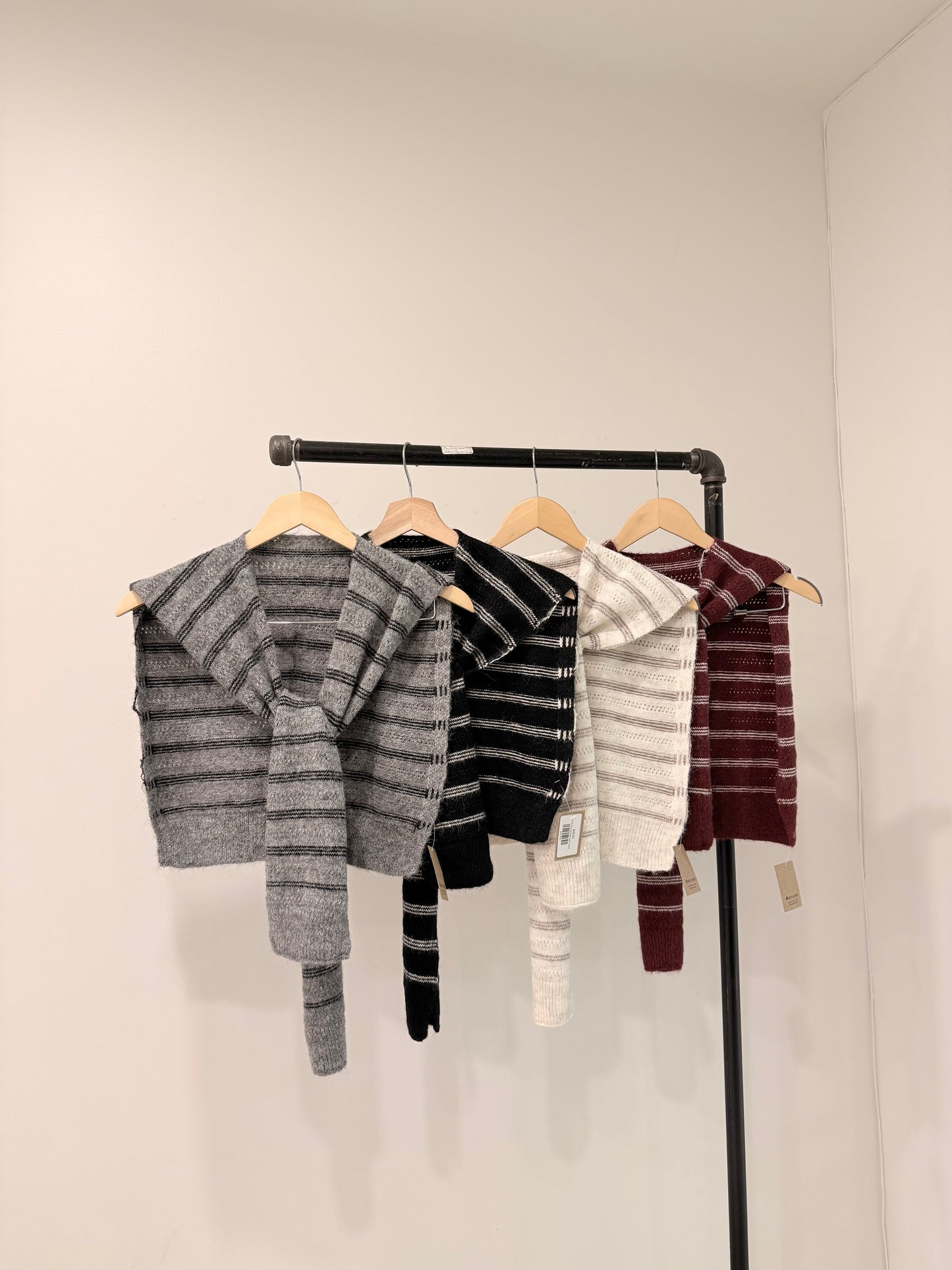 THIS Faux cardigan scarf
