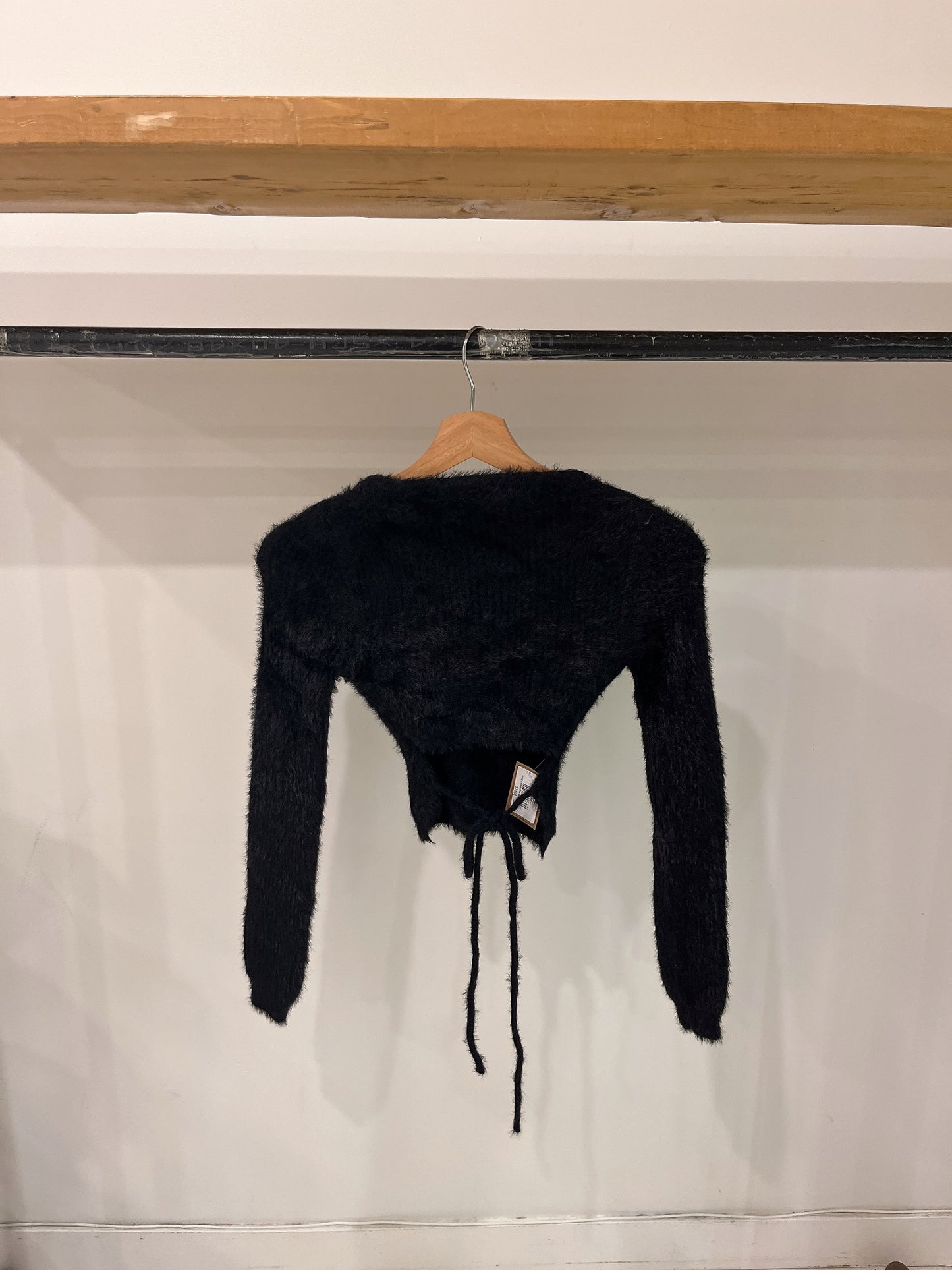 STAIR Backless angora top