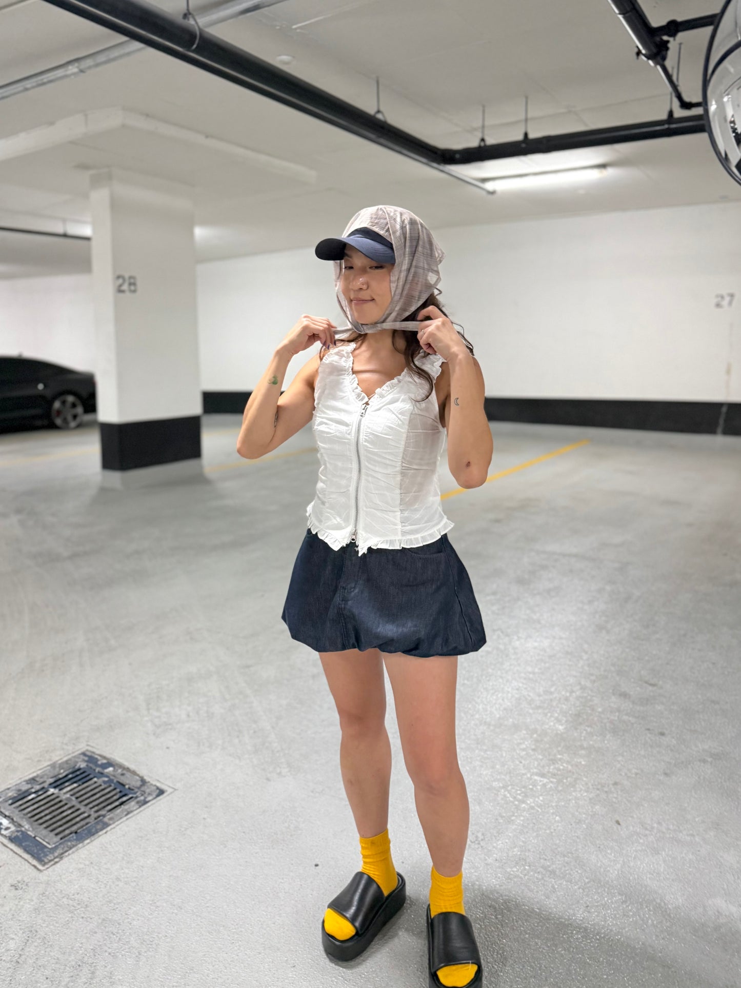 UNIQUE Nylon ball cap