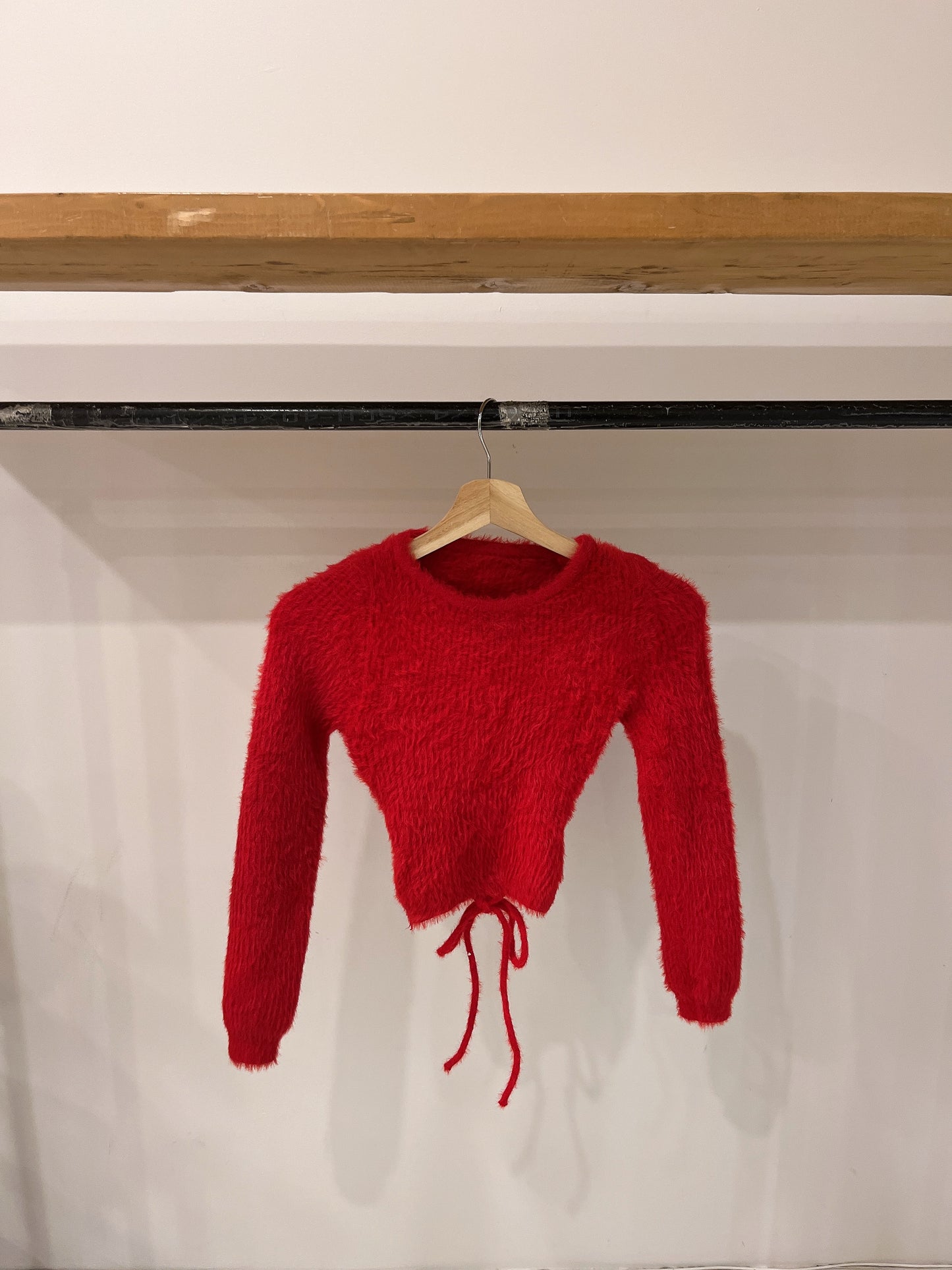 STAIR Backless angora top