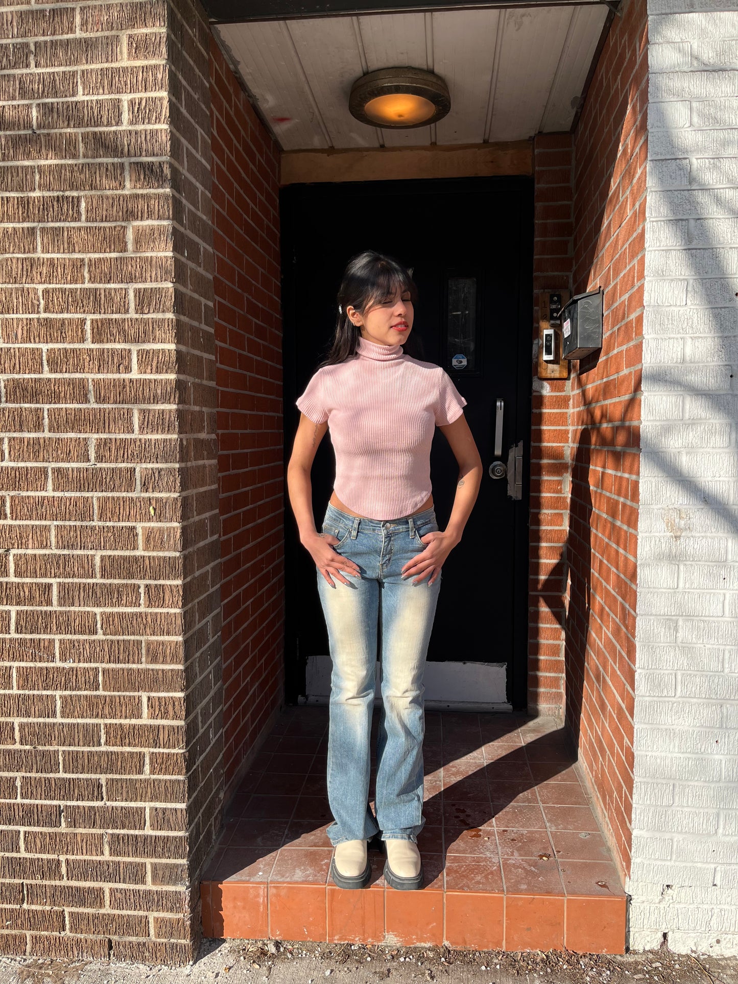 SASA Low-rise bootcut jeans