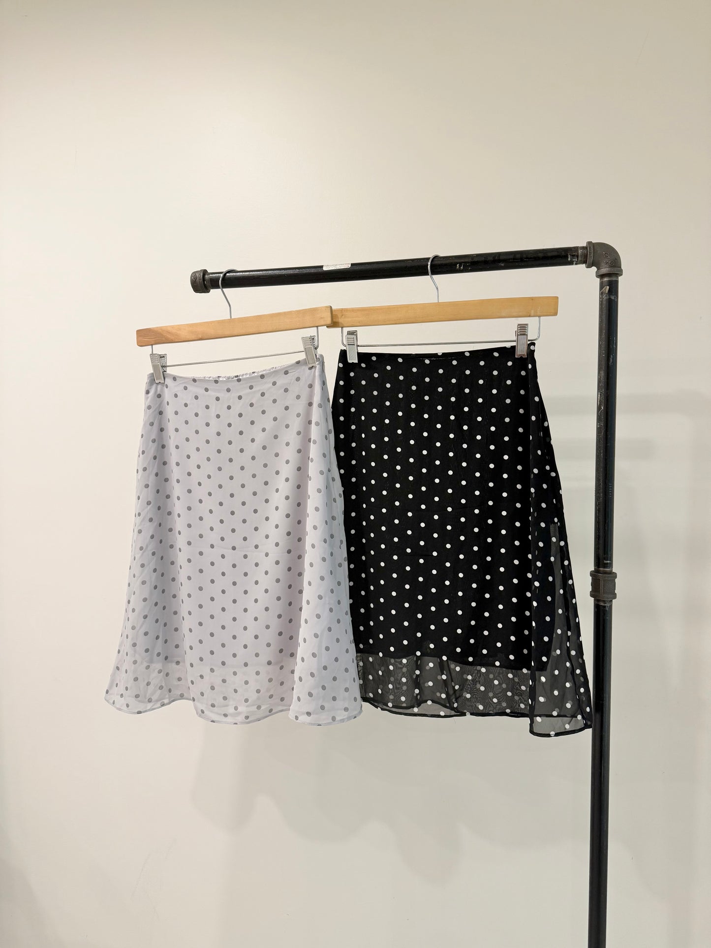 BOBO Polkadot midi skirt