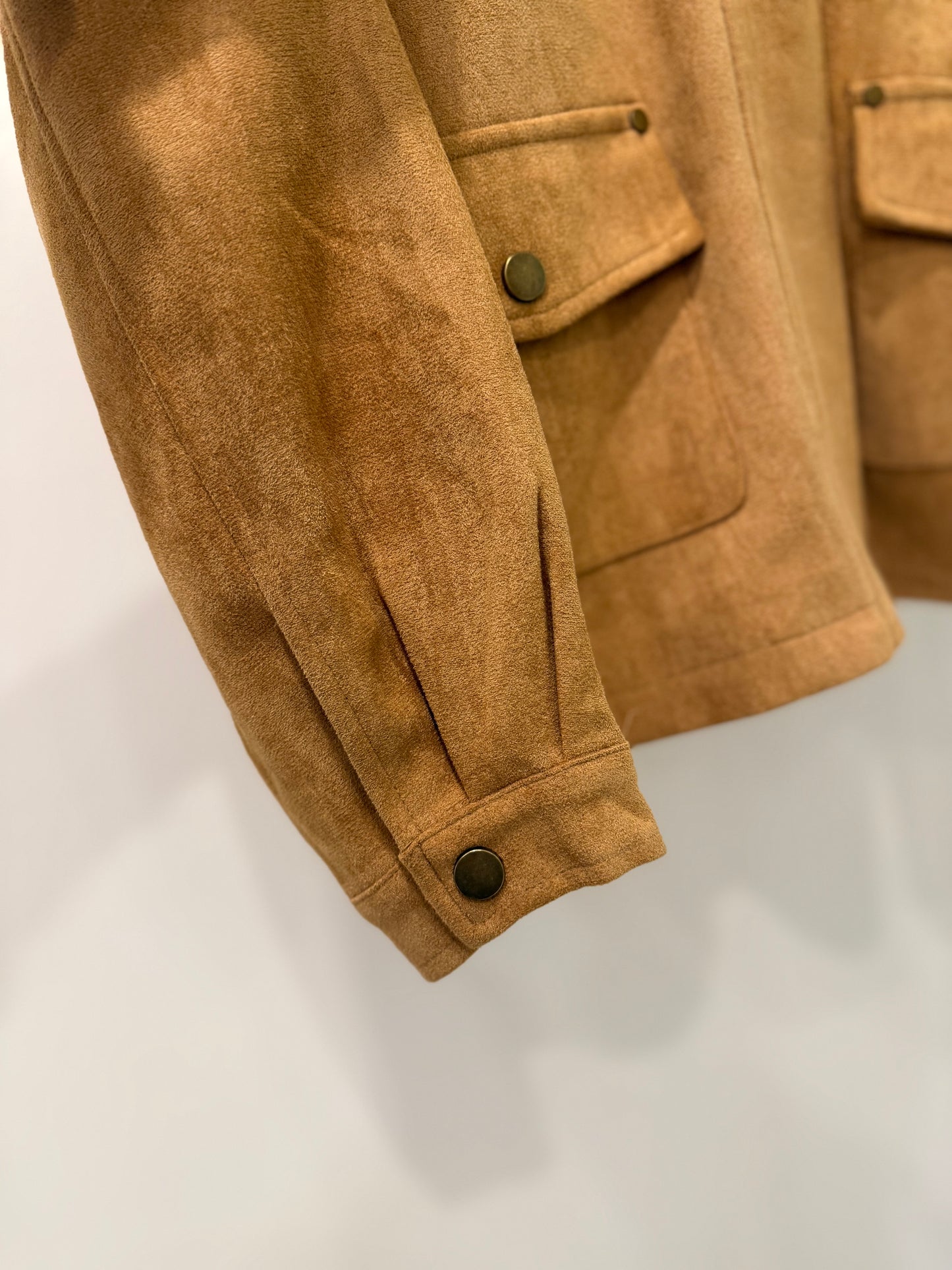 JUST Faux suede jacket