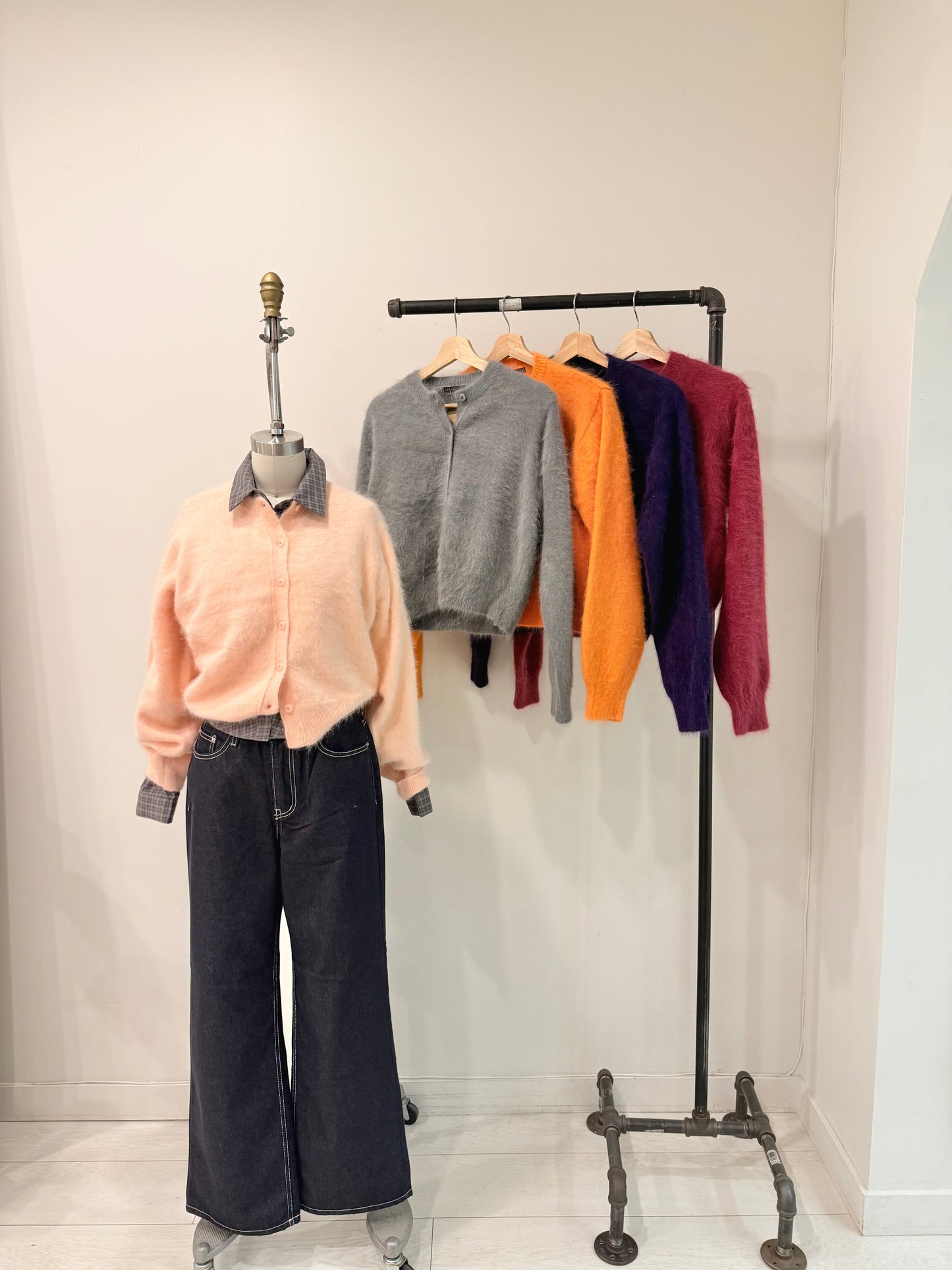 MEI Angora cardigan