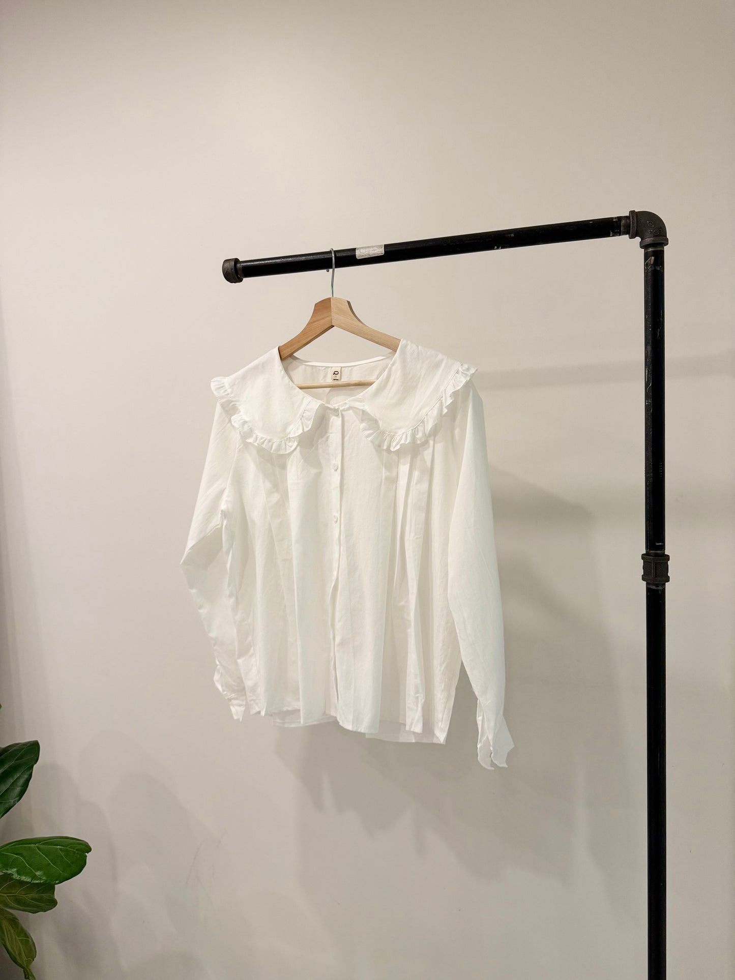 AMELIA Oversized collar shirt