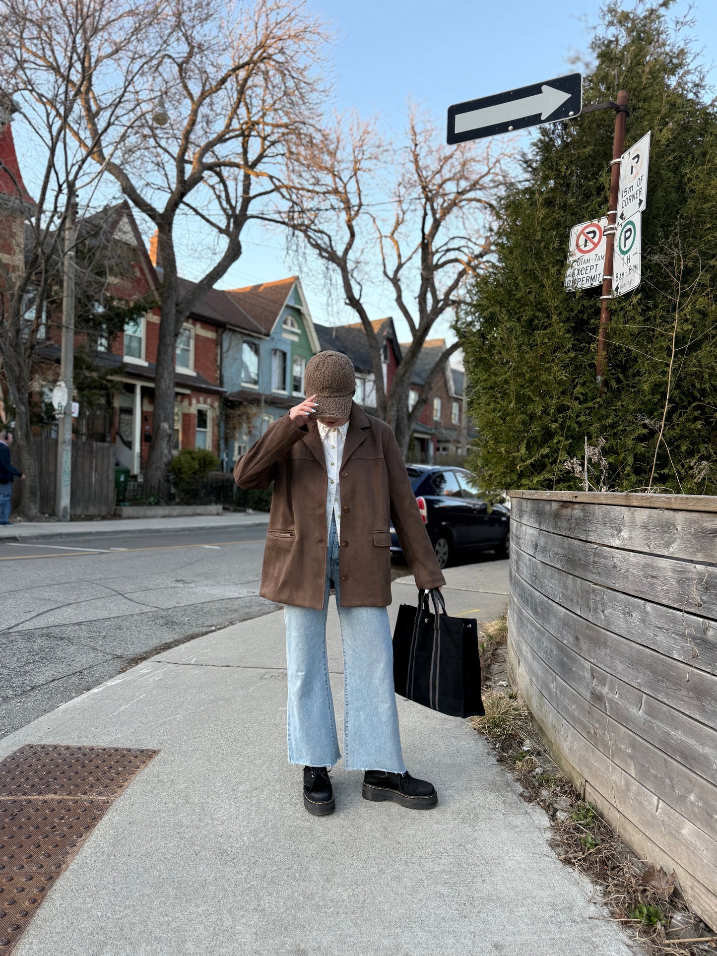 STEP Faux suede jacket