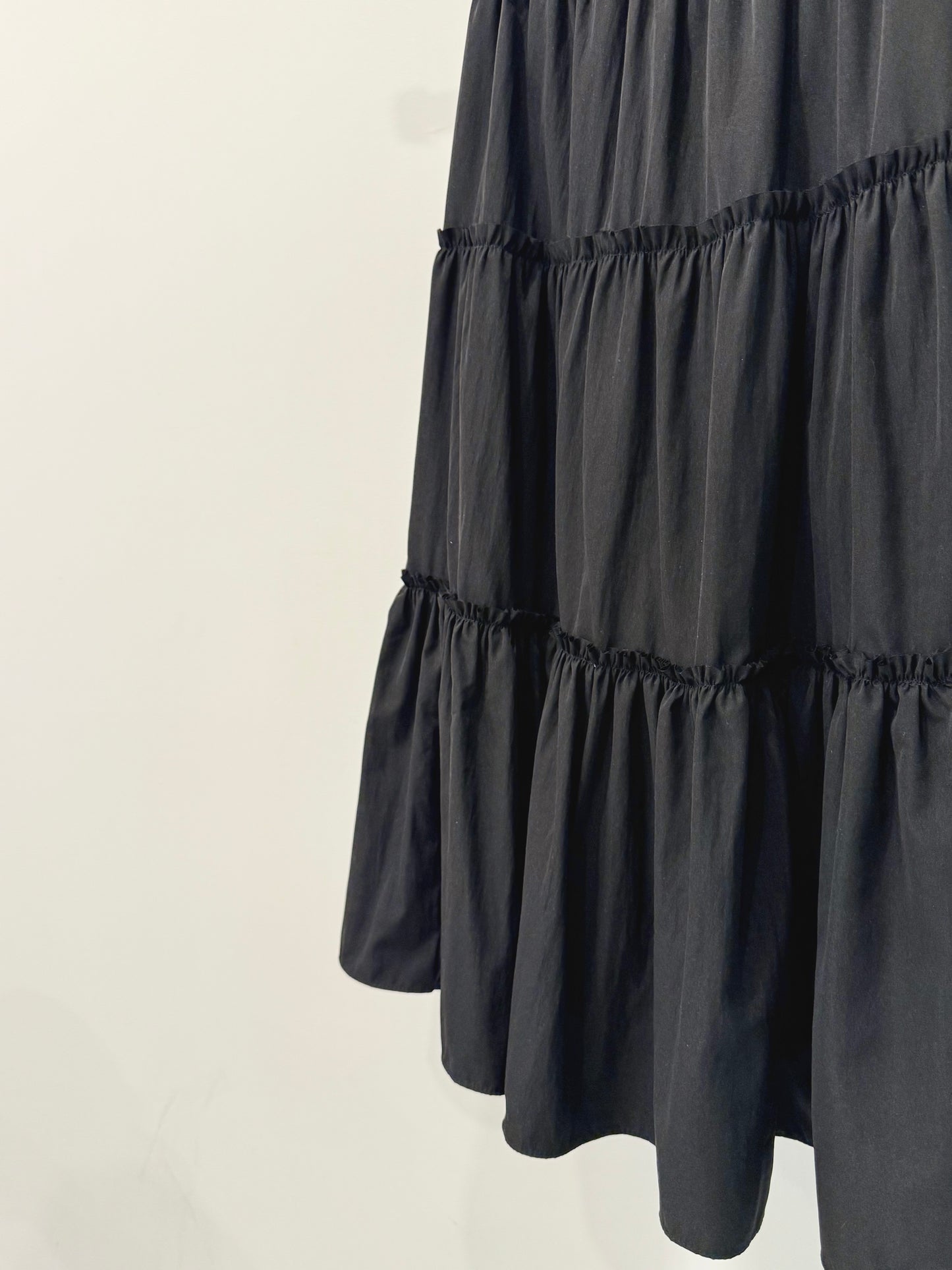 RESSY Maxi tiered skirt