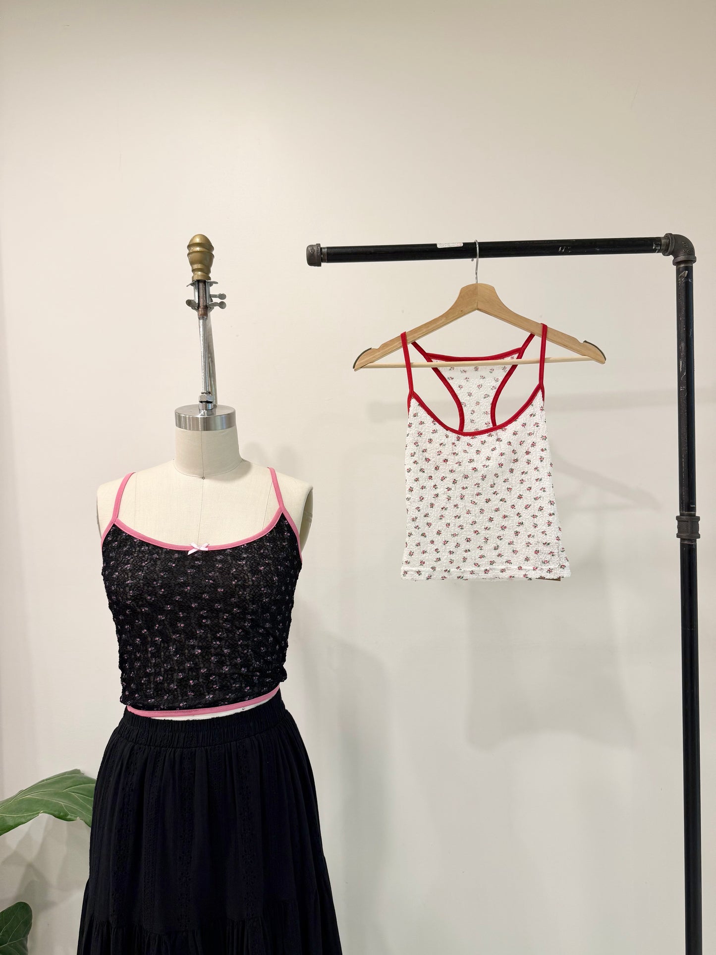 FREYA Floral print lace top