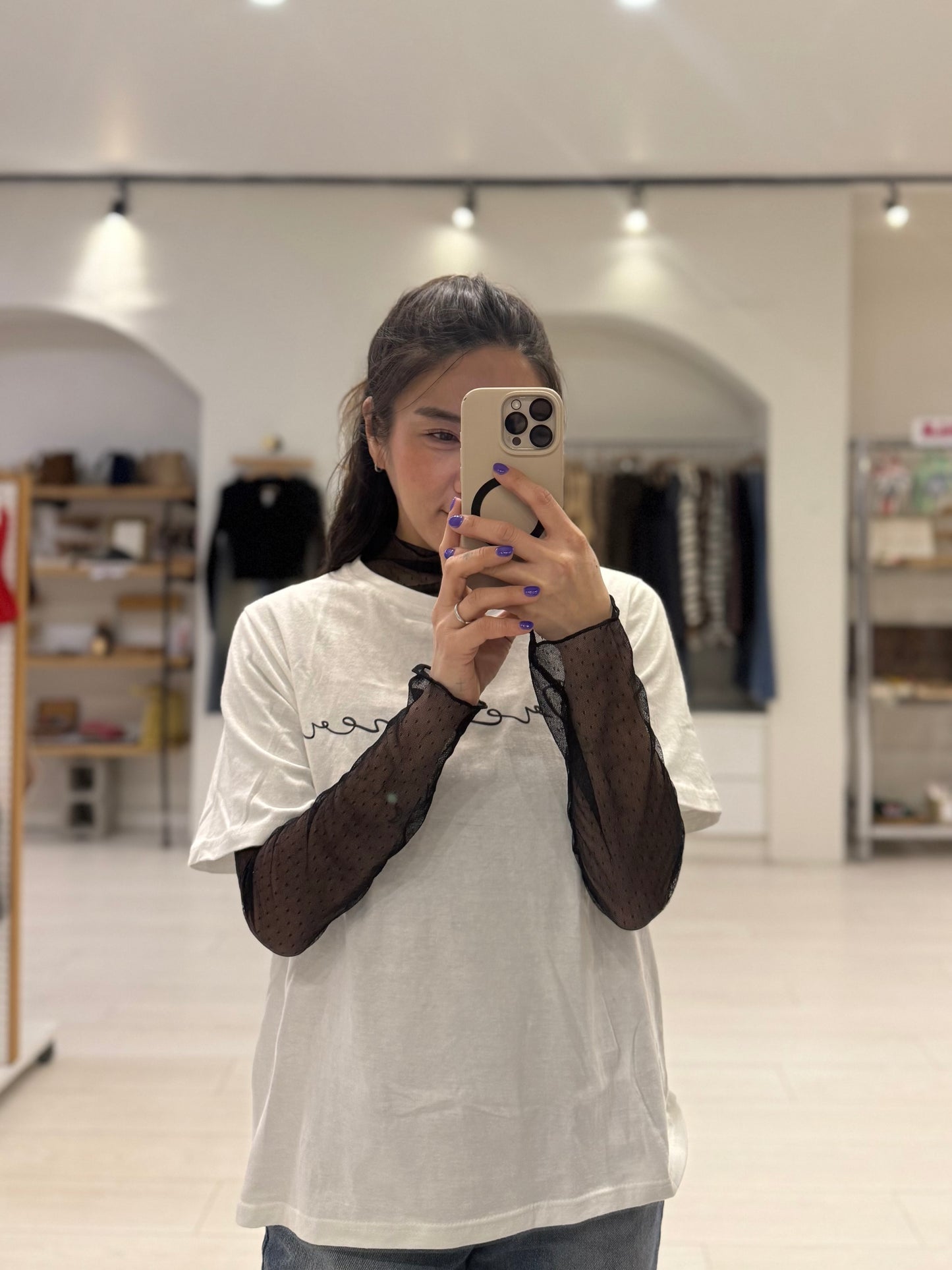 LILA Mesh top