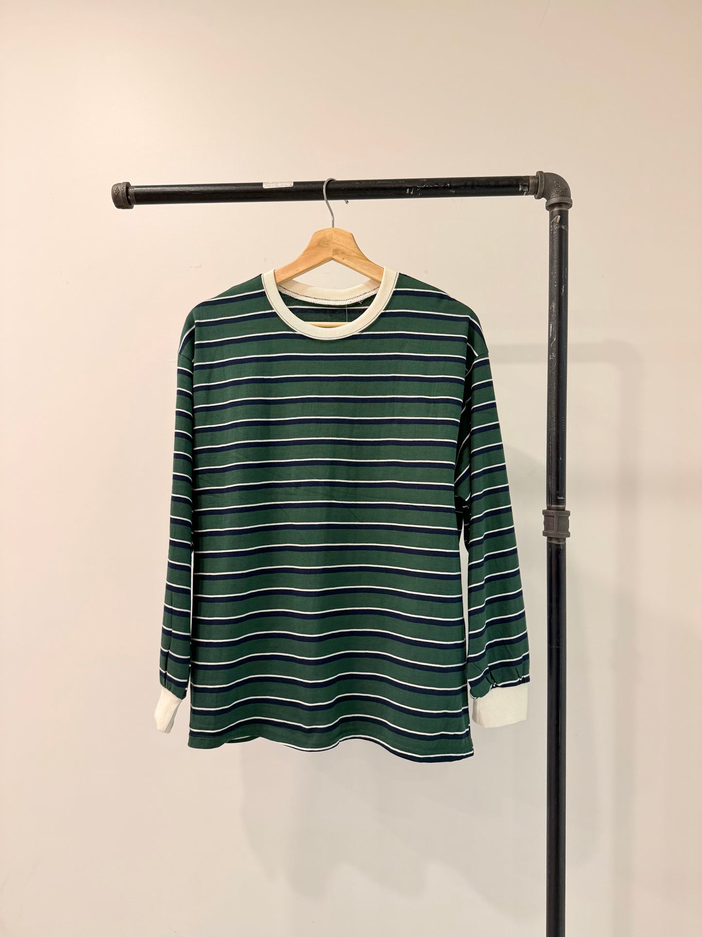 SUEDA Oversized striped tee
