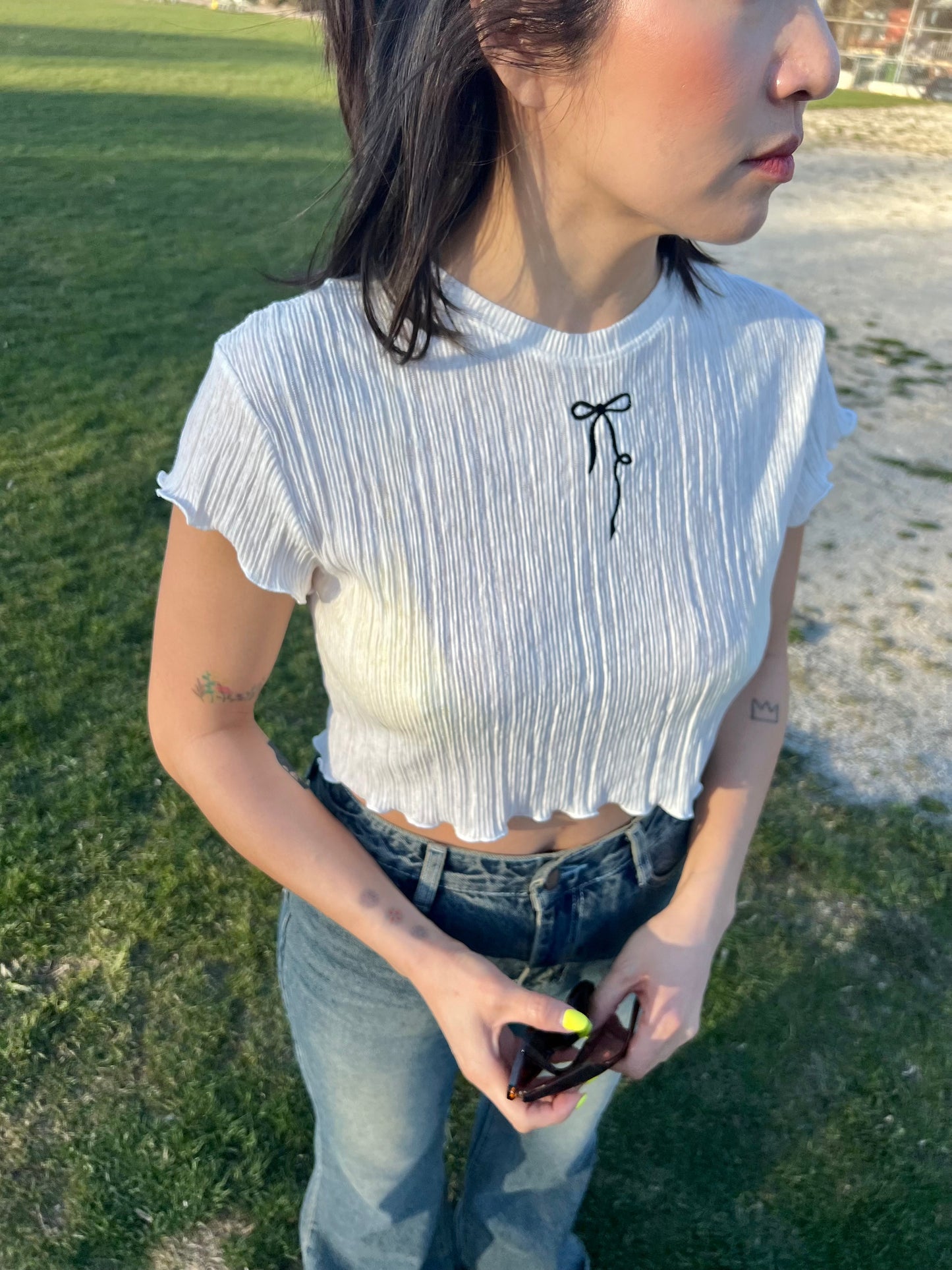 HANI Ribbon top