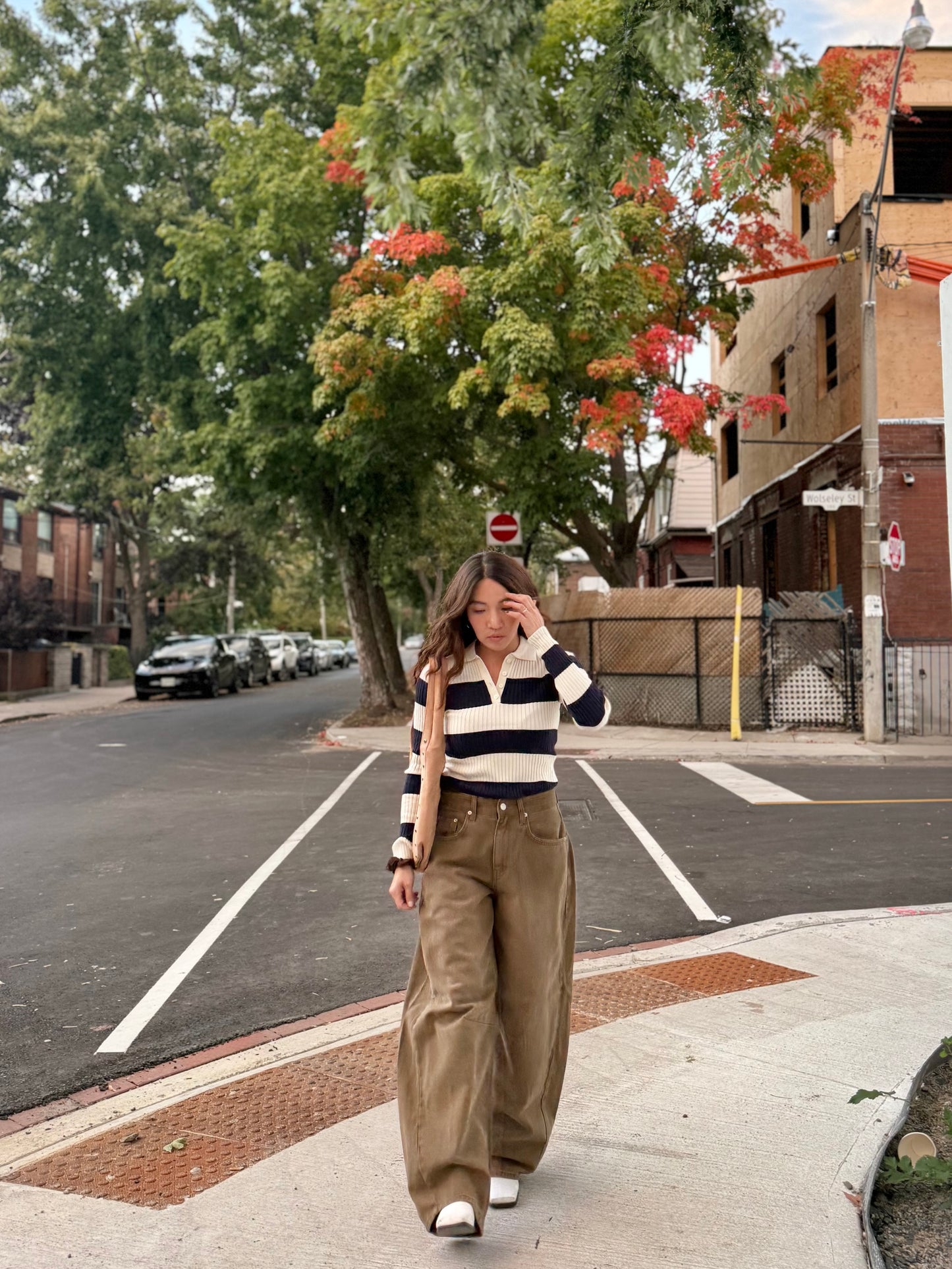 HERA Fitted striped knit