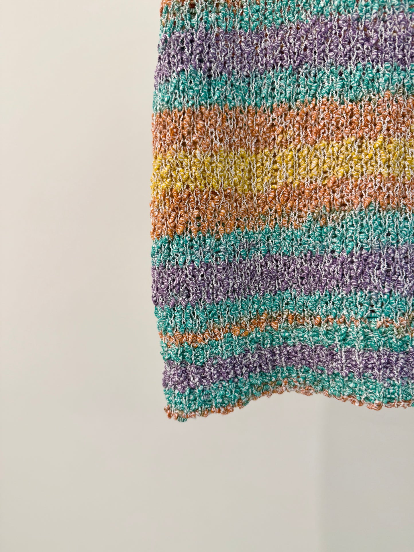 HOLSTER Rainbow knit top