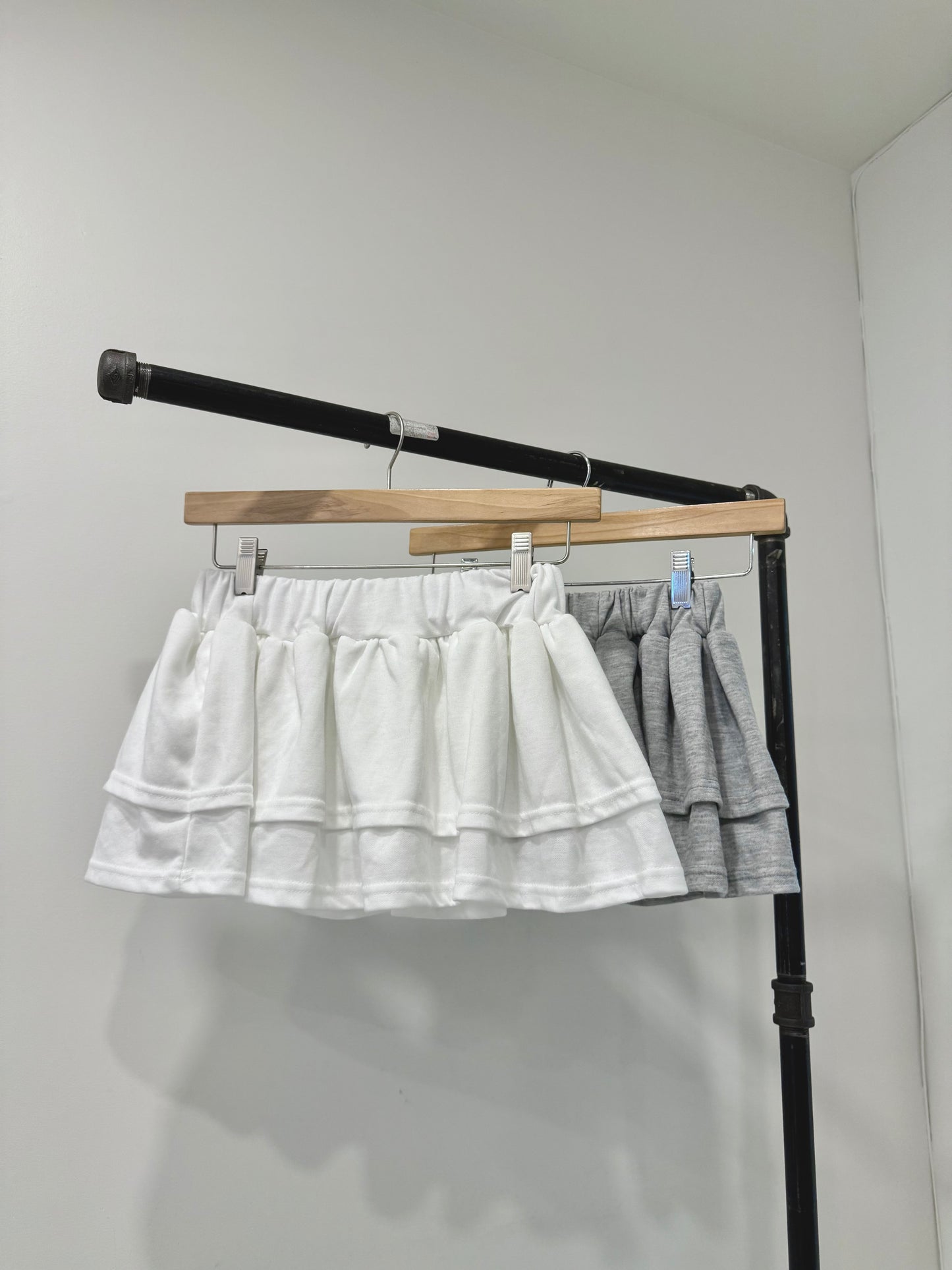 FREN Micro tiered skirt