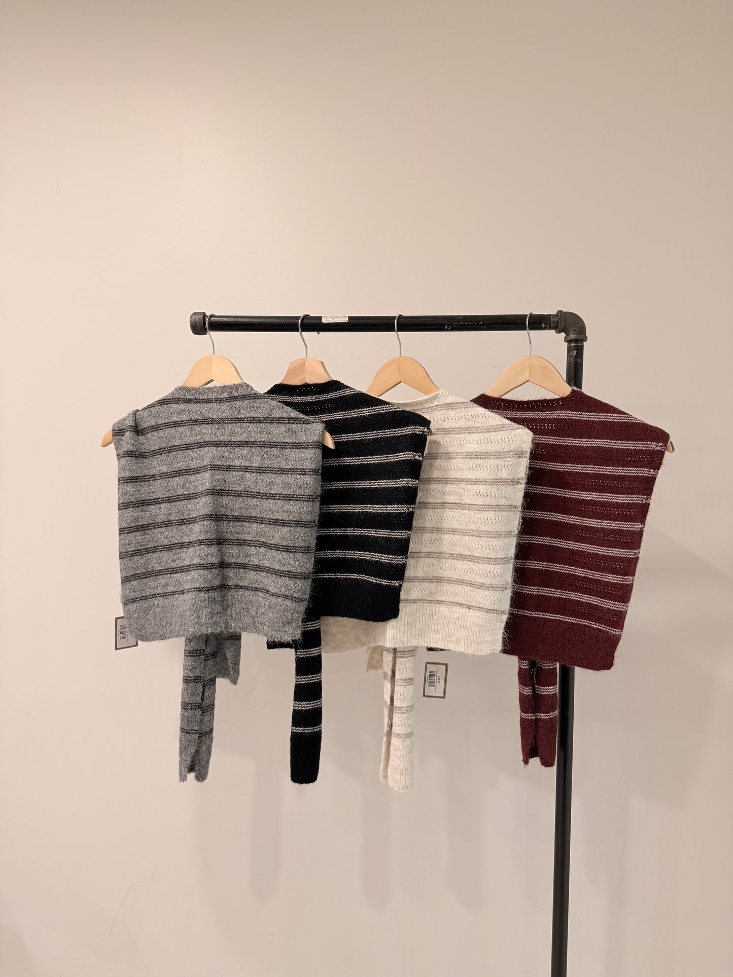 THIS Faux cardigan scarf