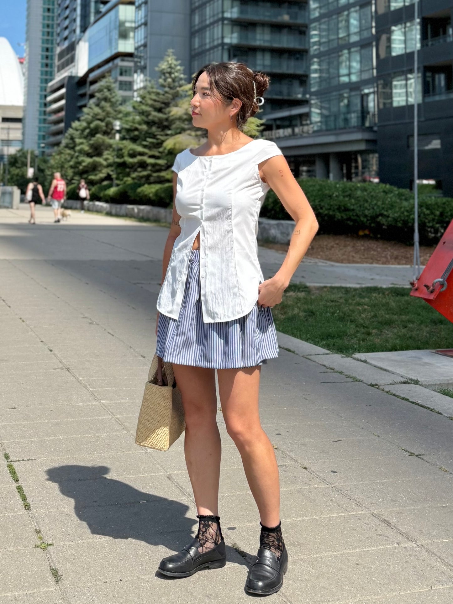 ADA Striped skort