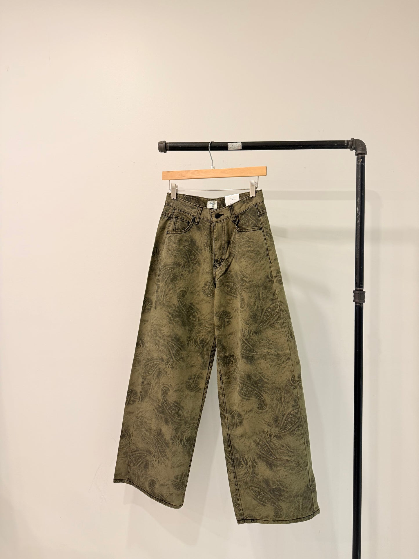 NIGHT Paisley print jeans