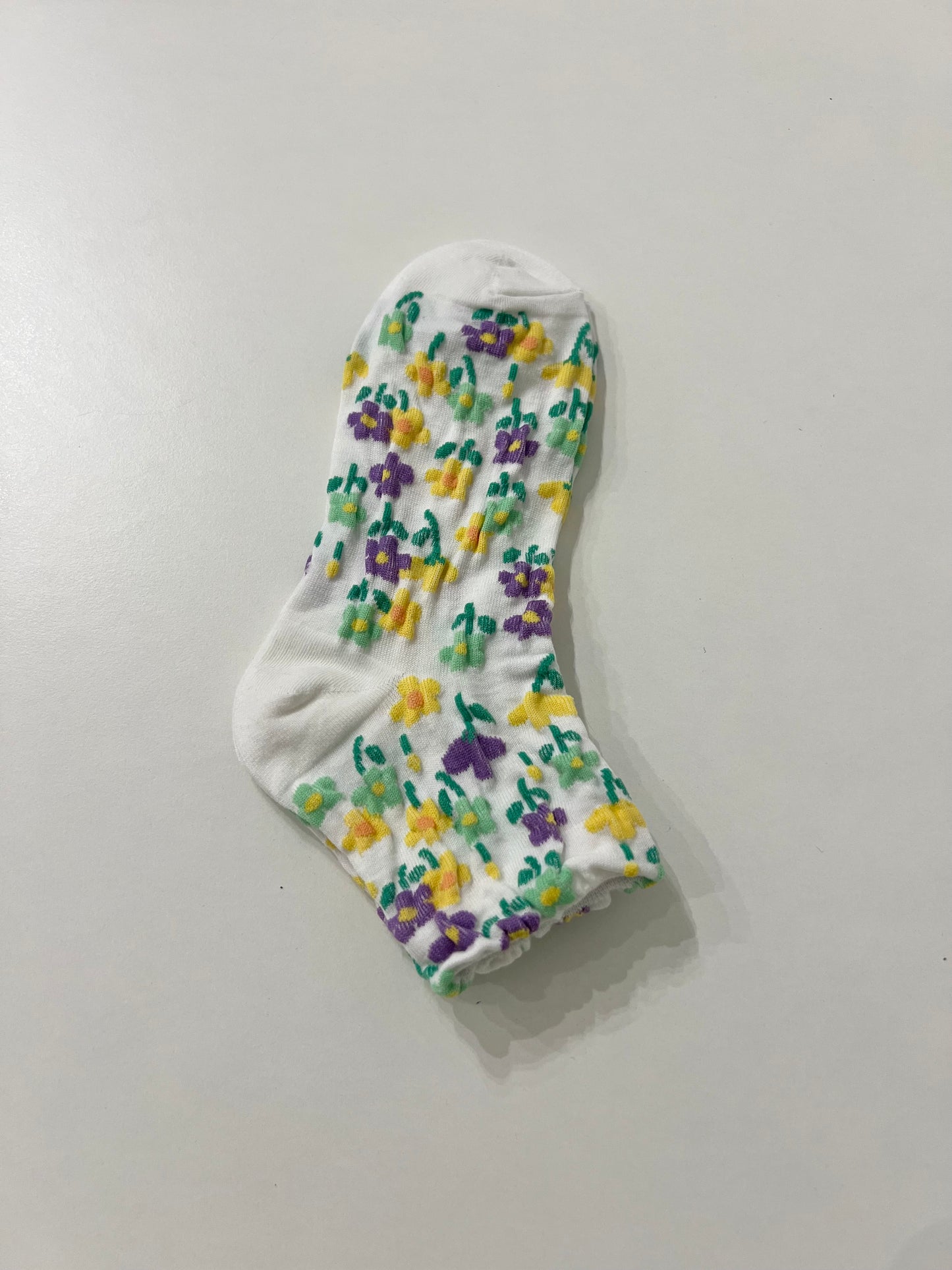 WEGO Flower print socks