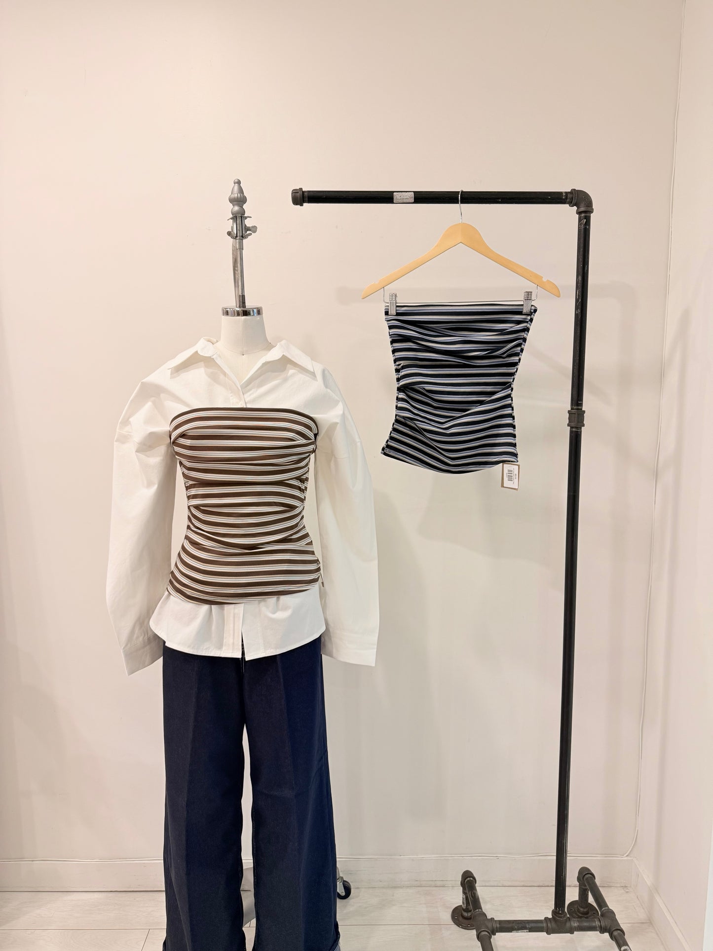 INFO Multi-stripe tubetop