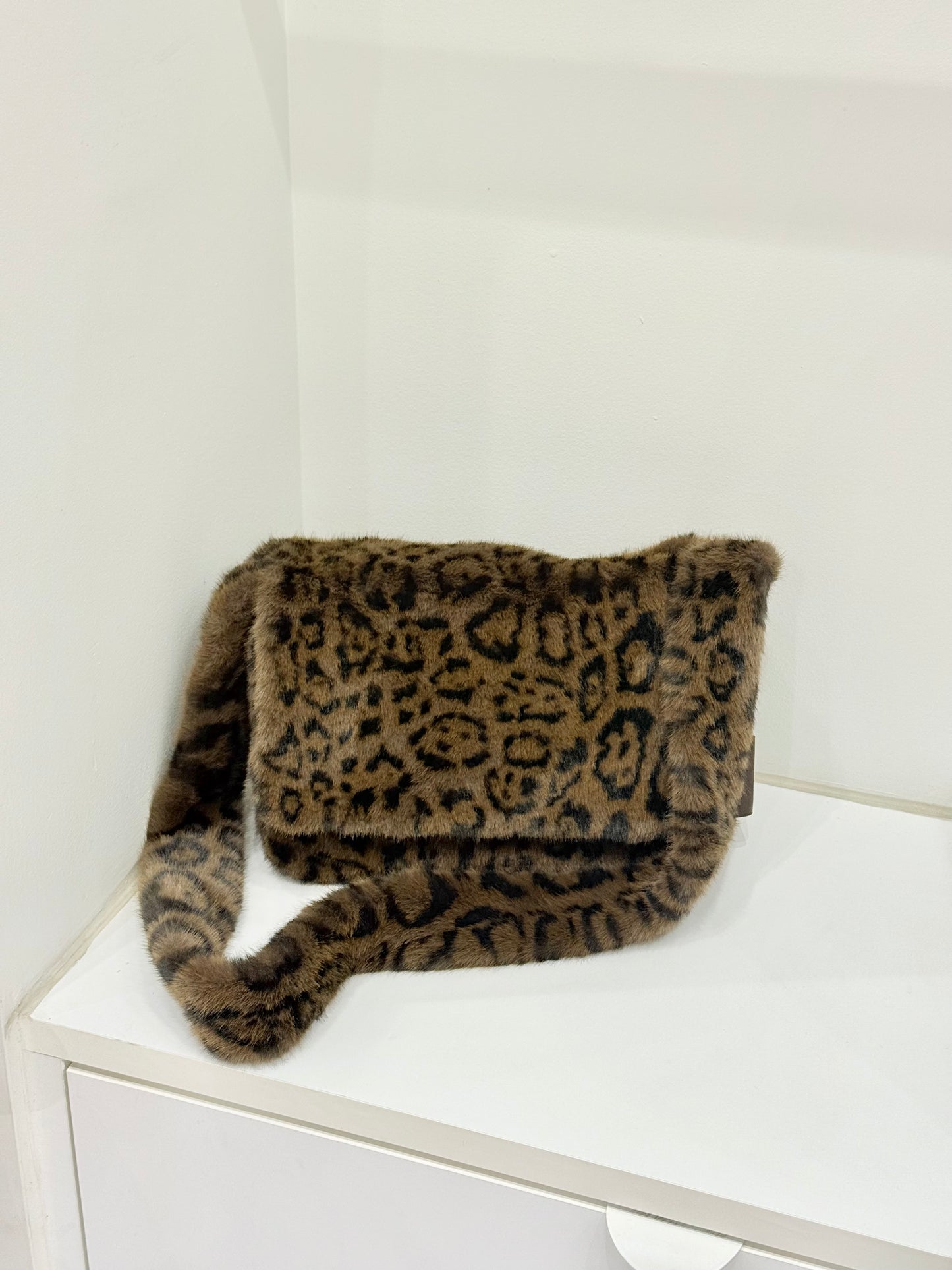 CREEP Cheetah fur bag