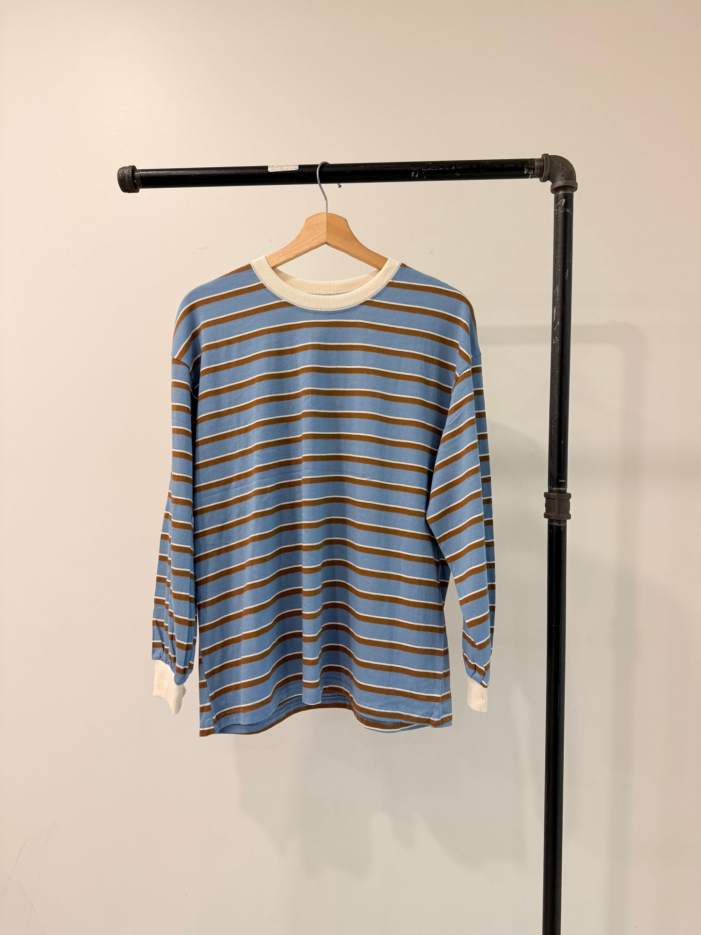 SUEDA Oversized striped tee