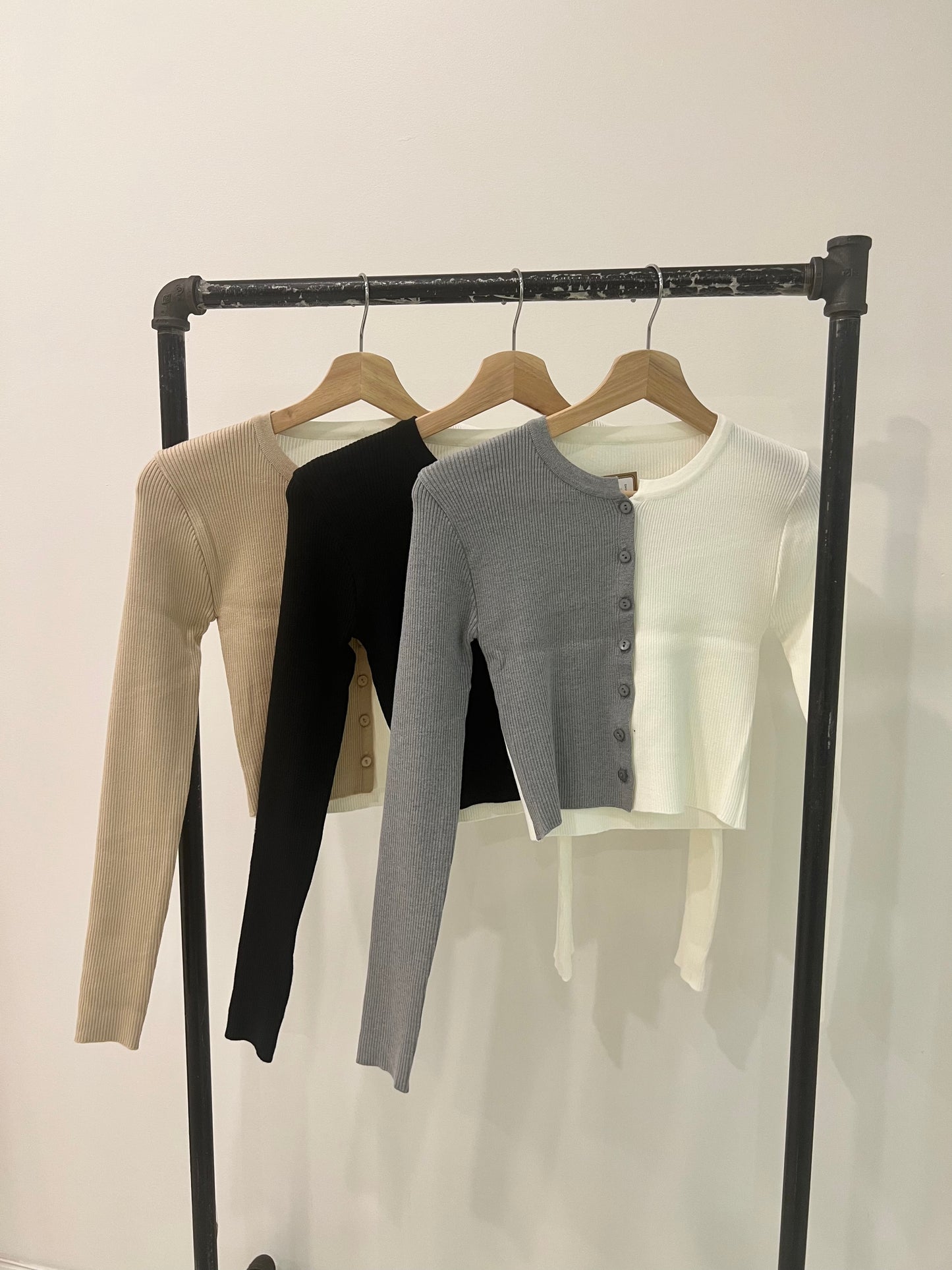 BANBAN Ribbed cardigan