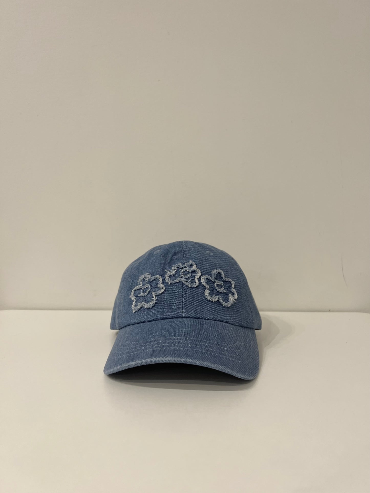 HII Flower patch denim cap