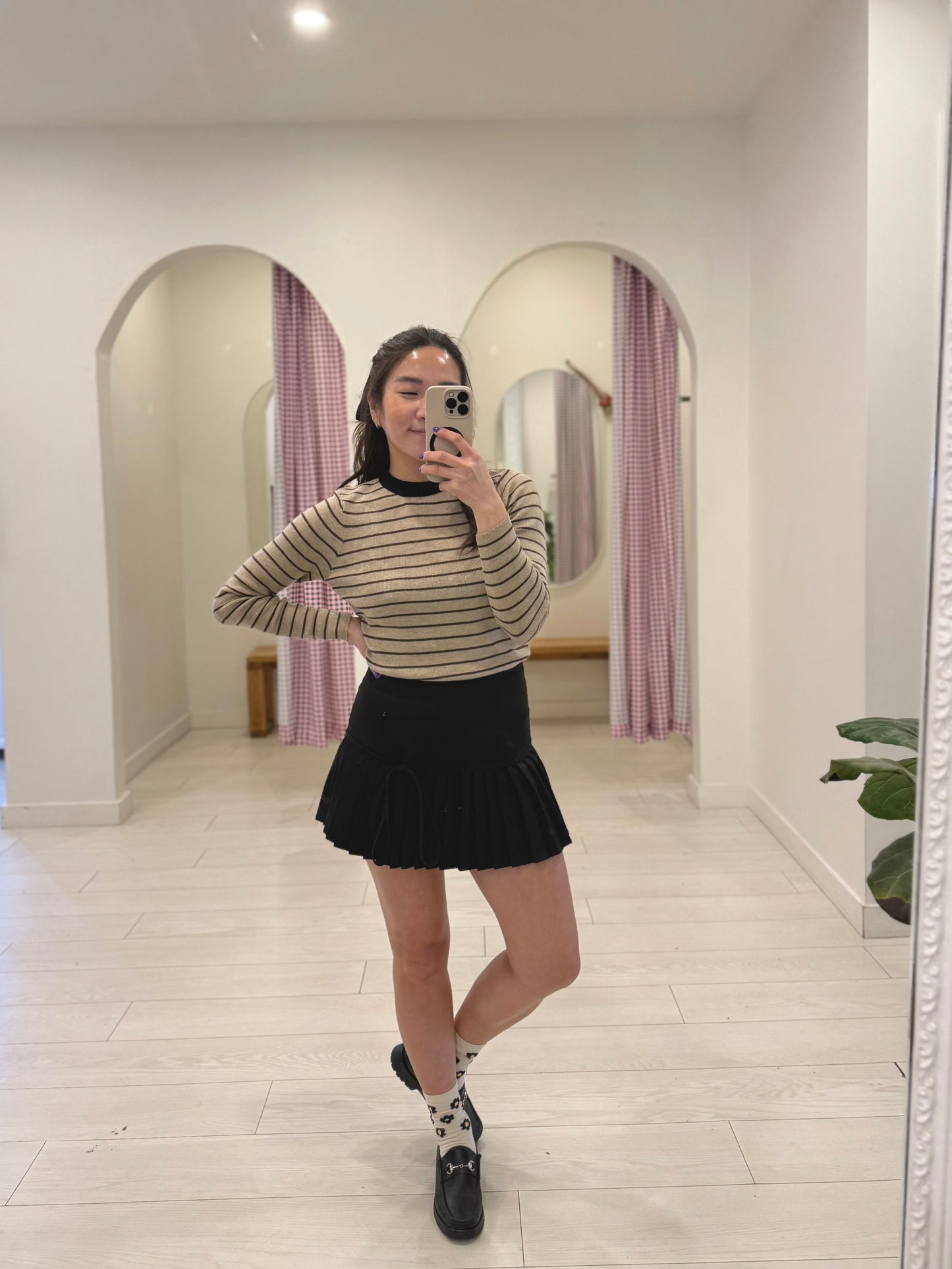 LEENA Stripe summer knit