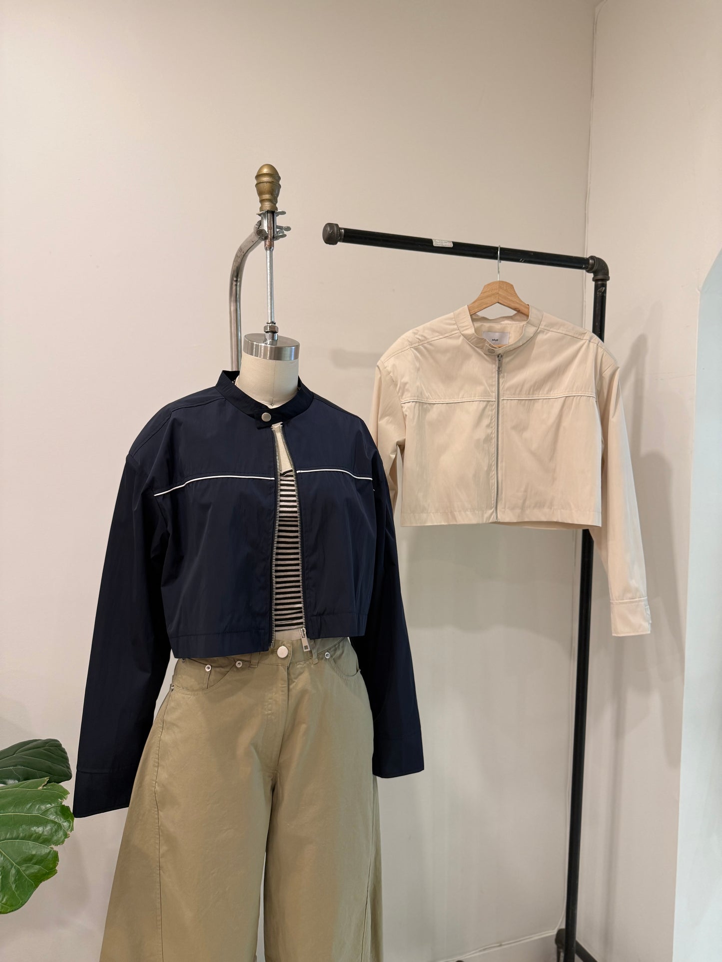 FEDER Cropped windbreaker