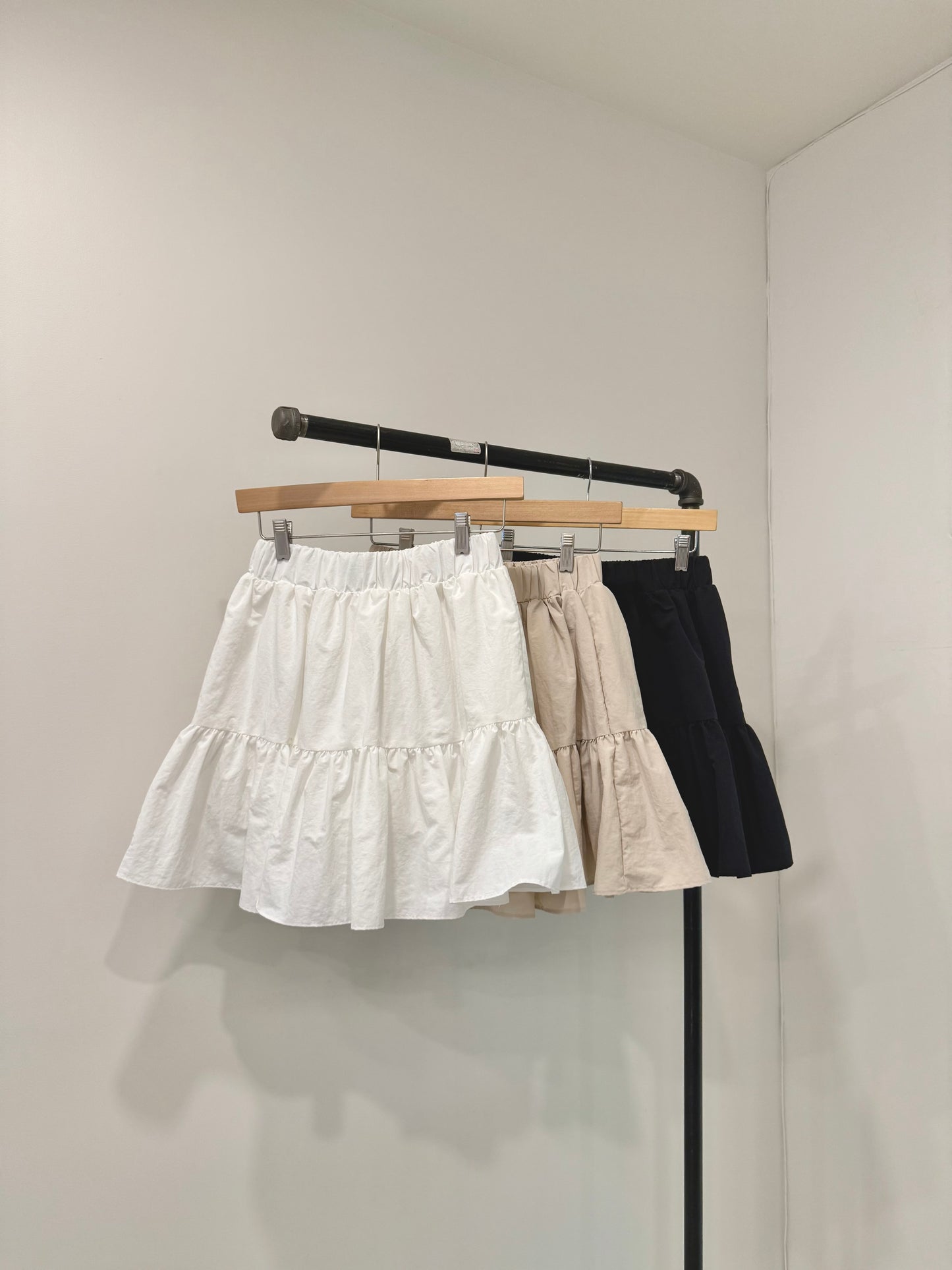 CELLO Tiered mini skirt