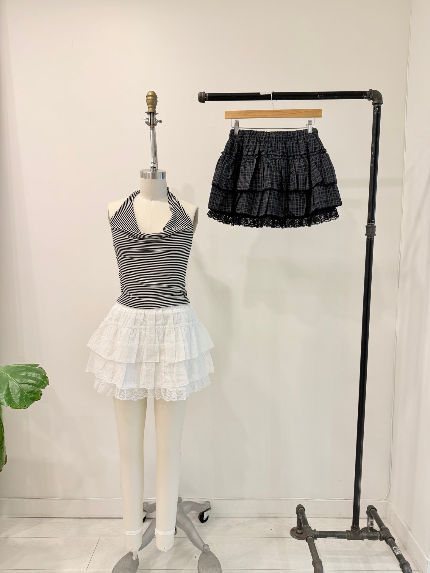 YANNY Mini tiered skirt