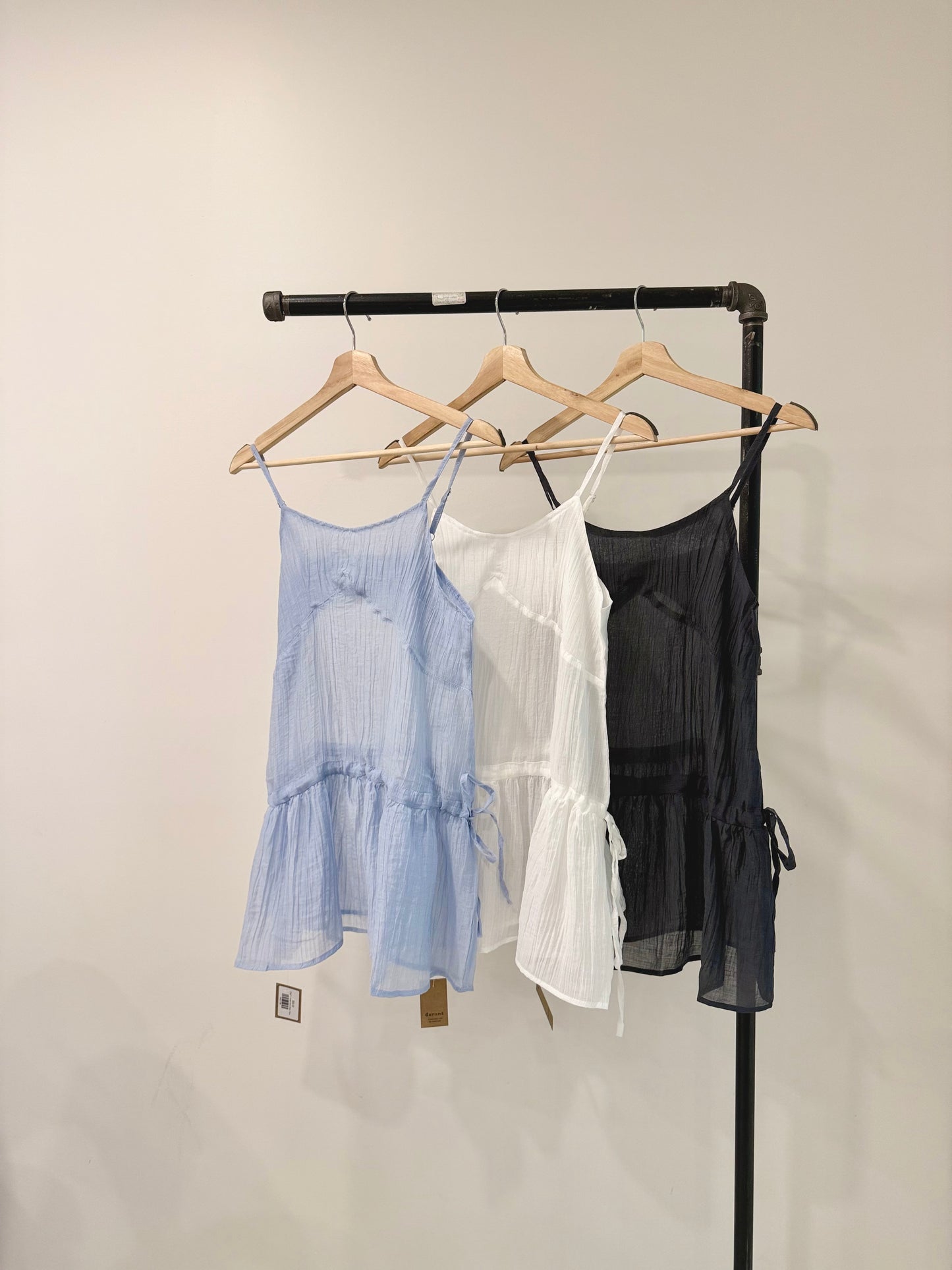 TRISTY Sheer tank dress