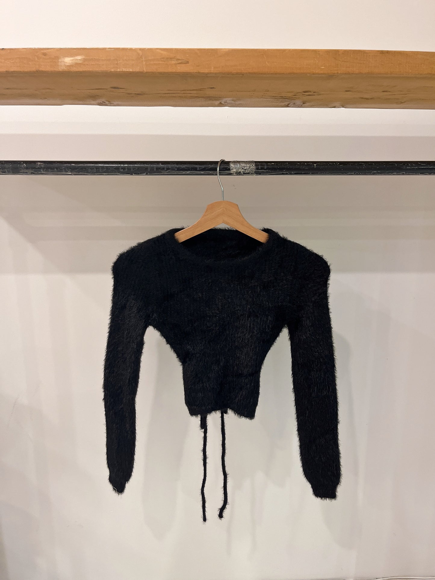 STAIR Backless angora top