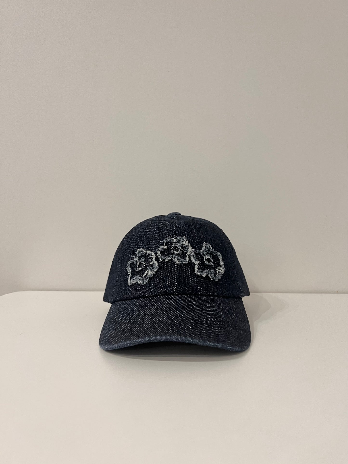 HII Flower patch denim cap