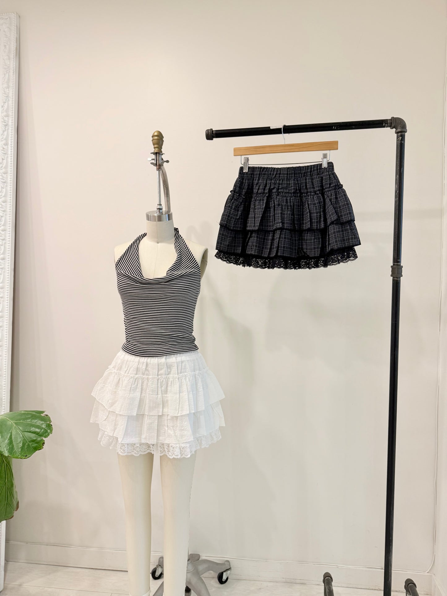 YANNY Mini tiered skirt