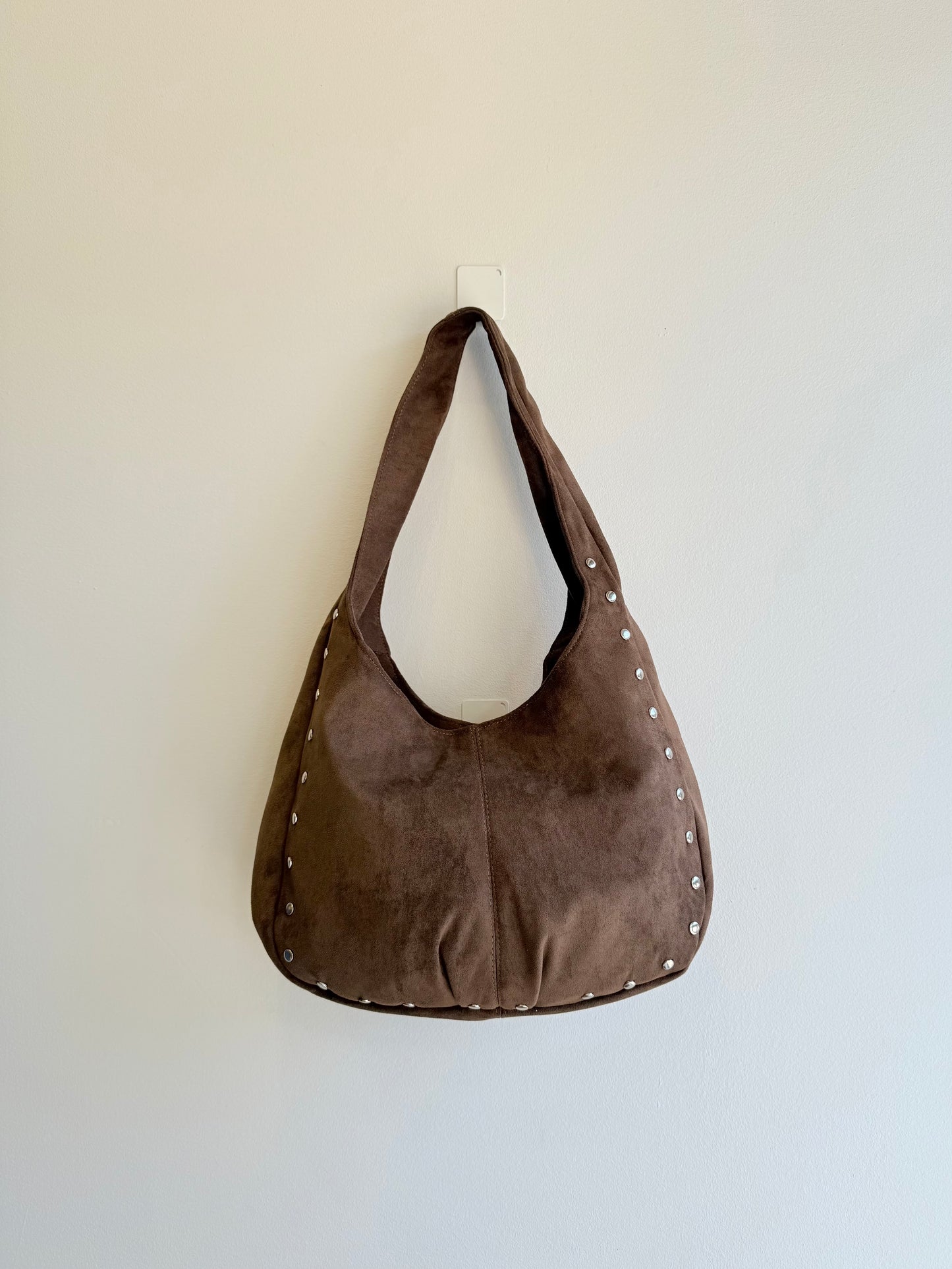 LUMA Suede shoulder bag