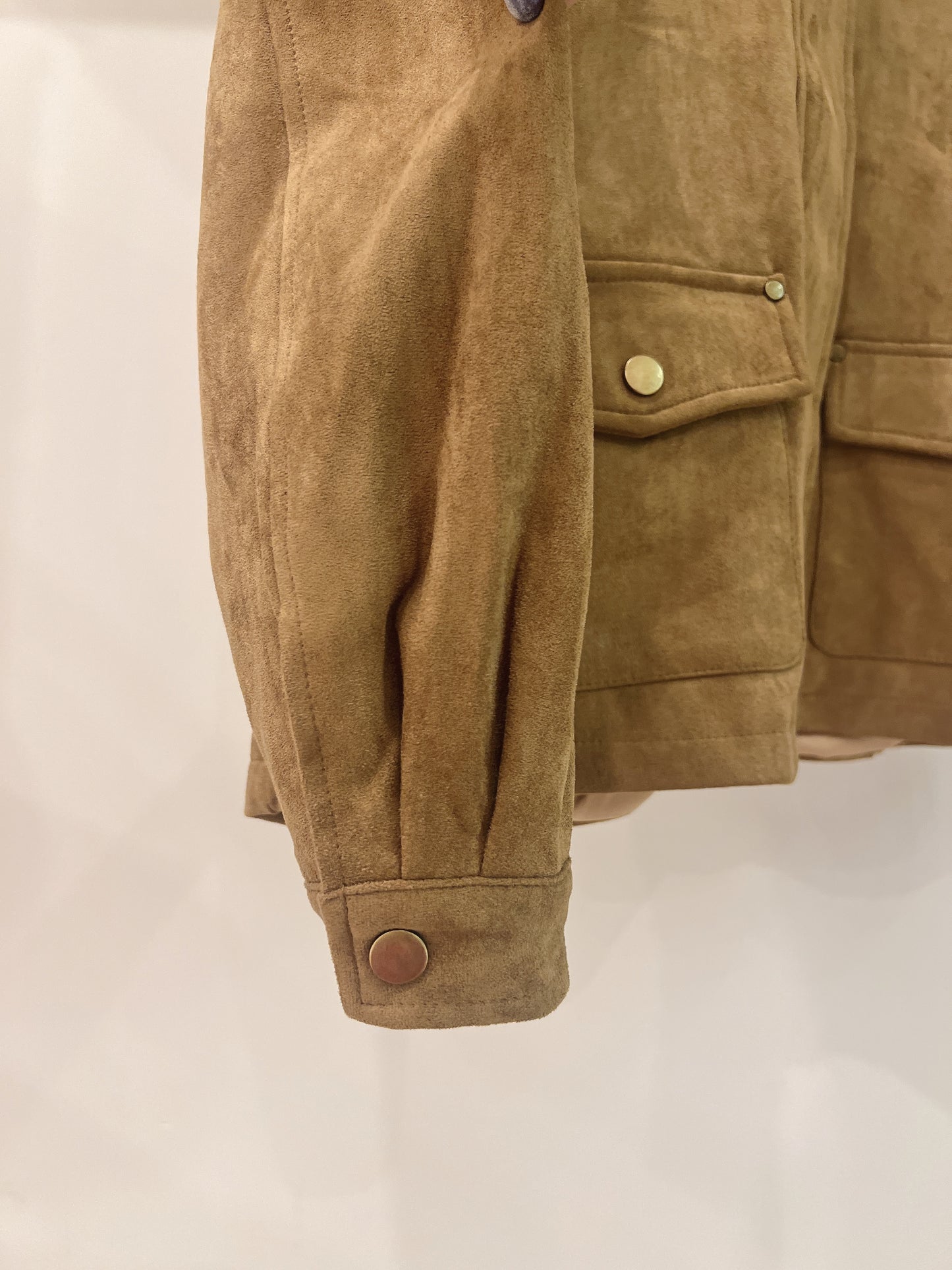 JUST Faux suede jacket