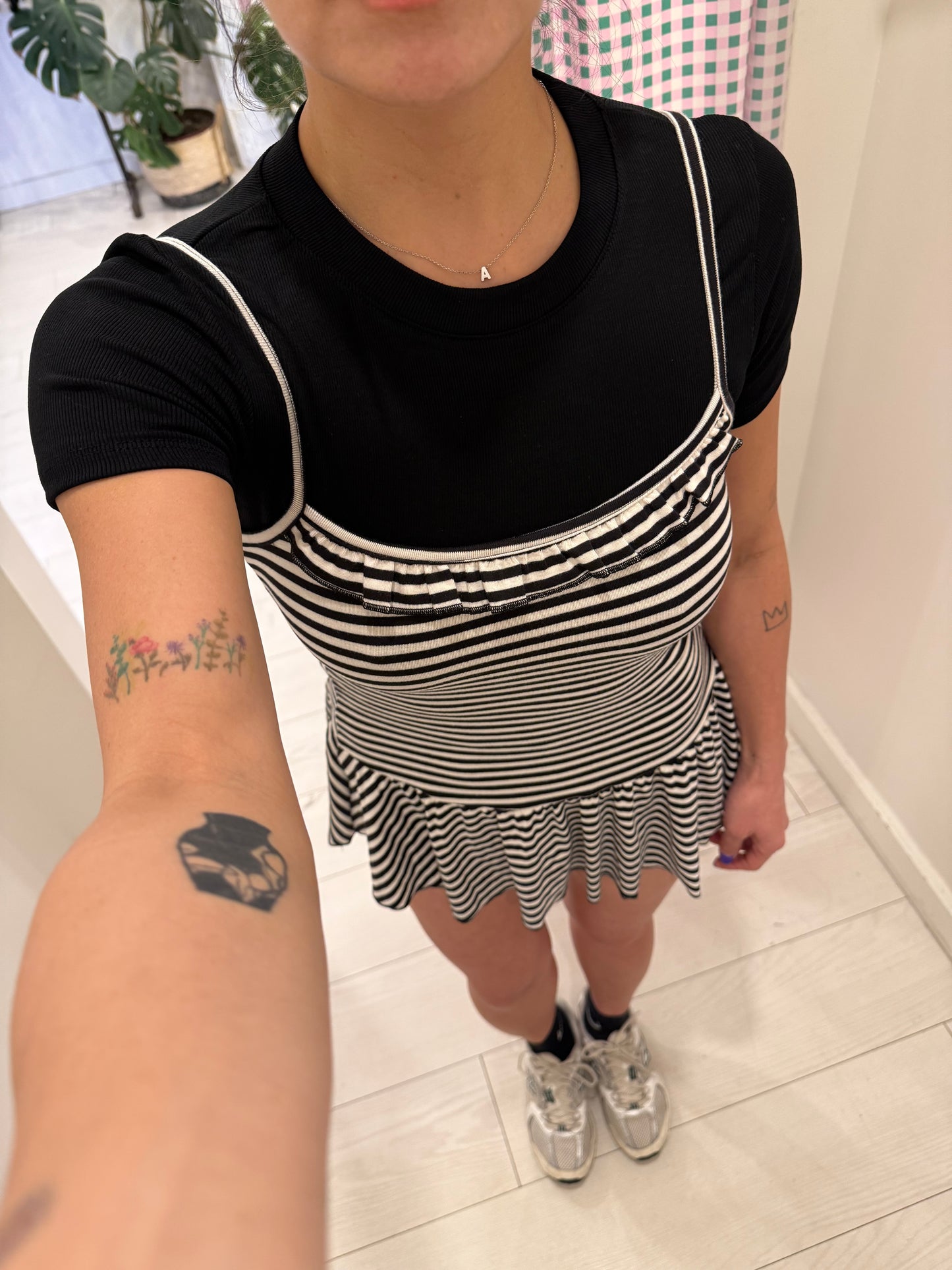 POPO Stripe mini dress/tank