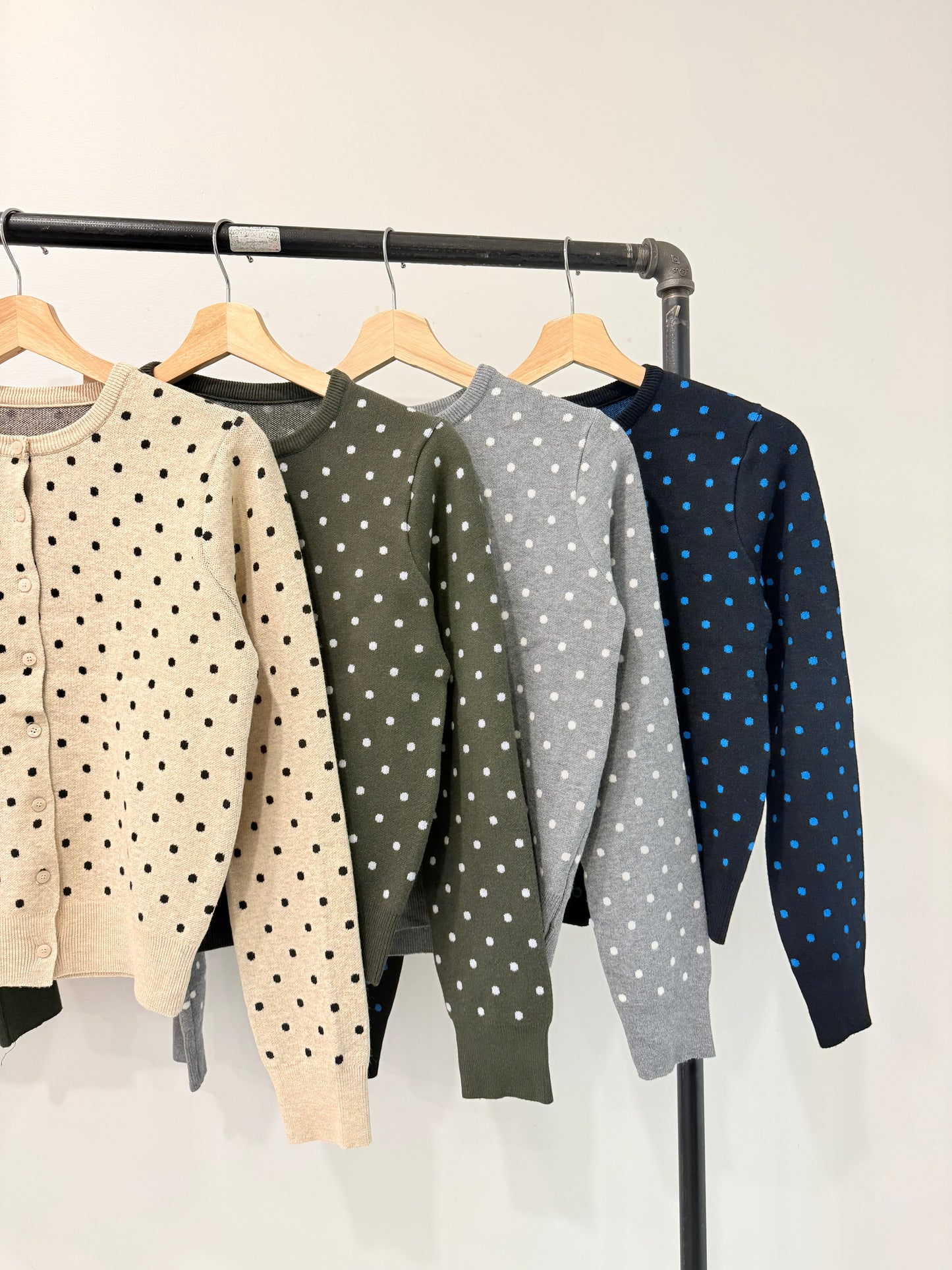 CRASH Polkadot cardigan