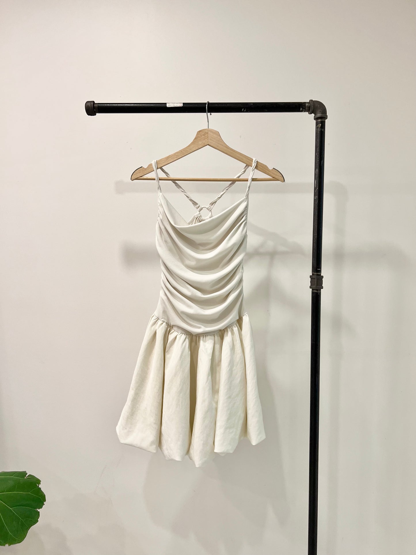 JULES Cowl-neck bubble dress