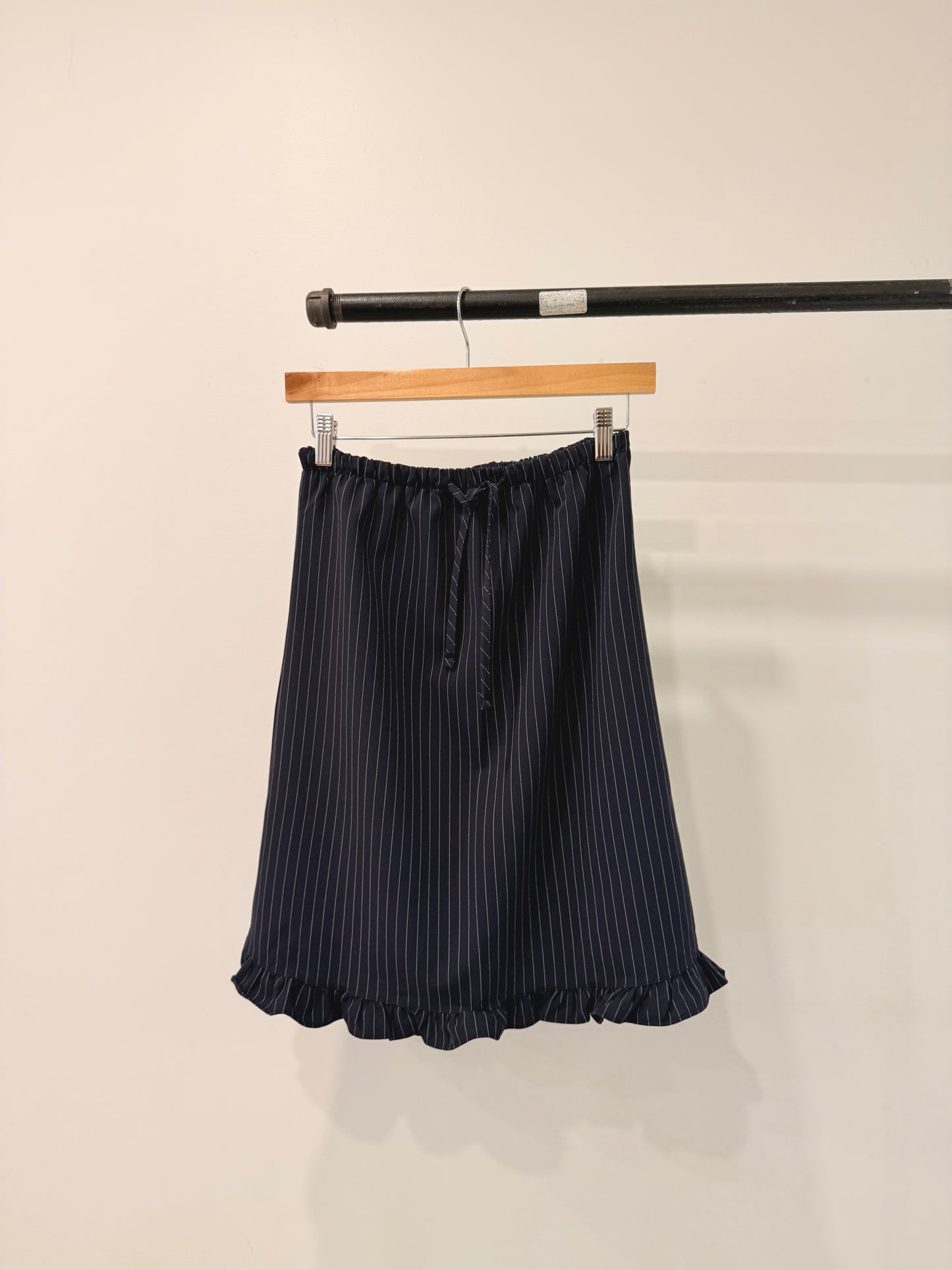 SELECT Pin-stripe skirt