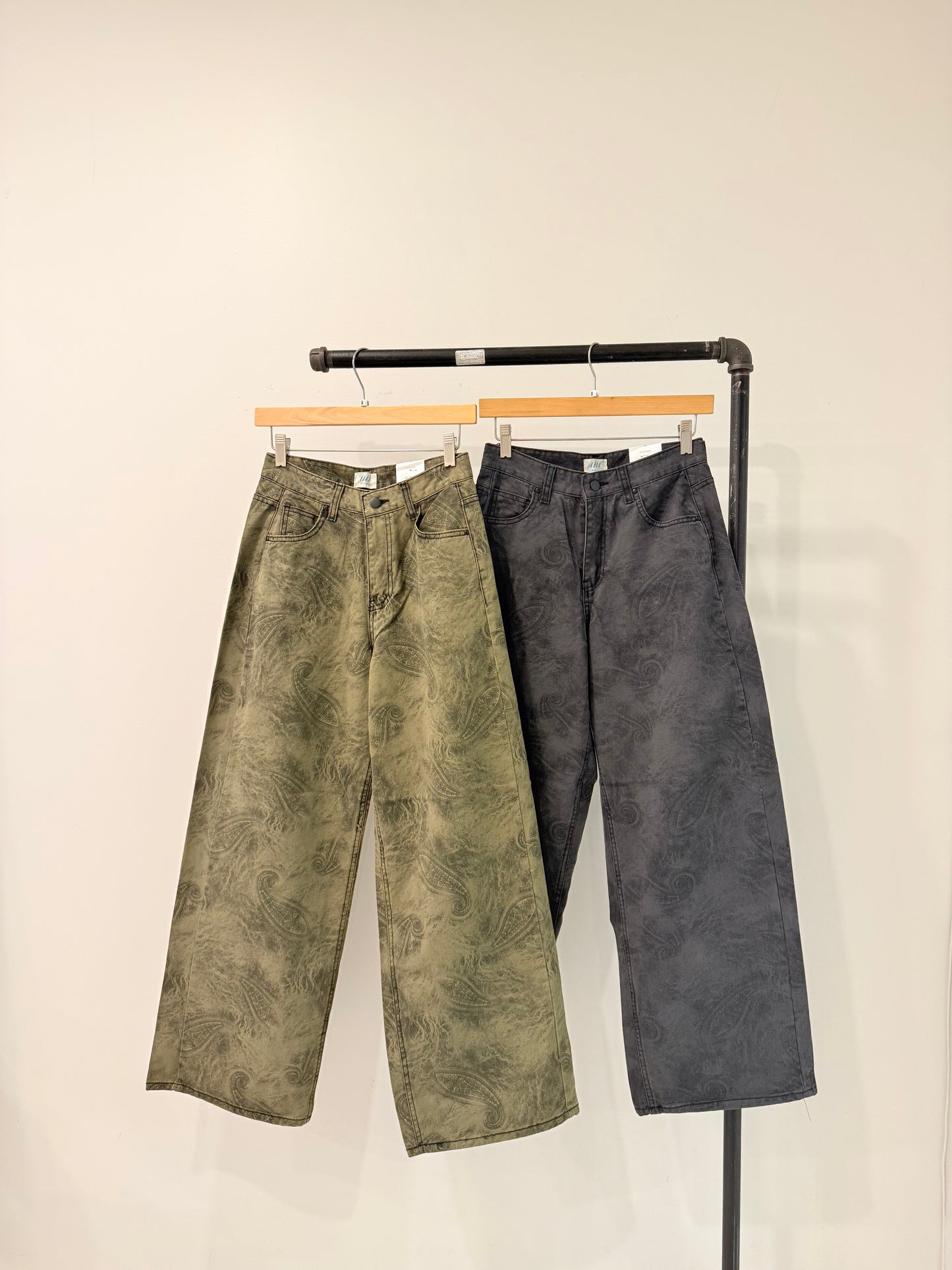 NIGHT Paisley print jeans