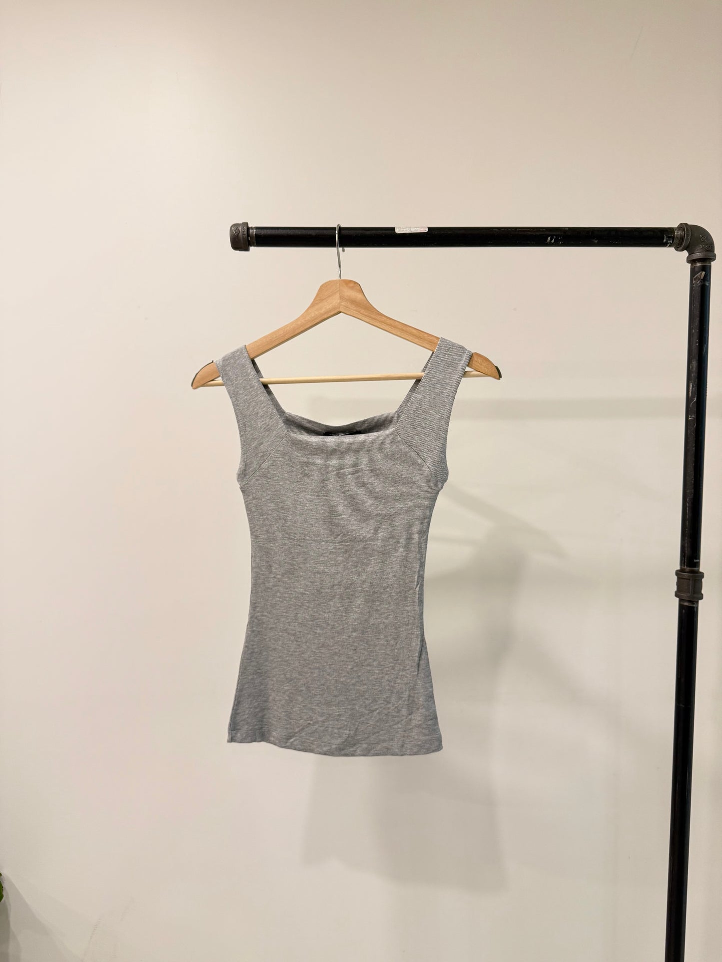 AMIRA Square-neck top