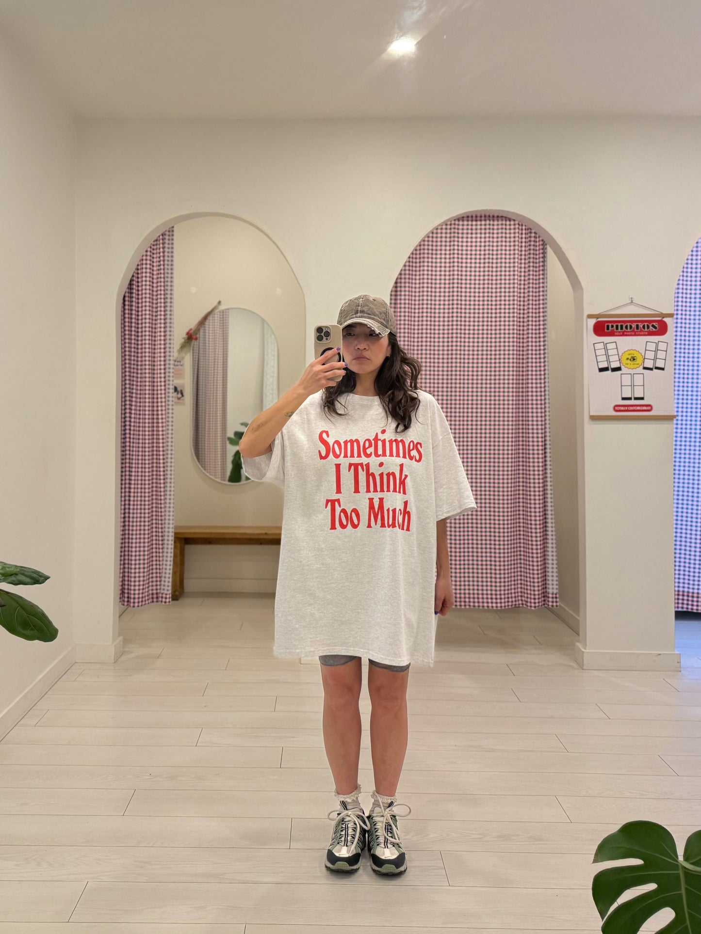 THINK Oversized tee