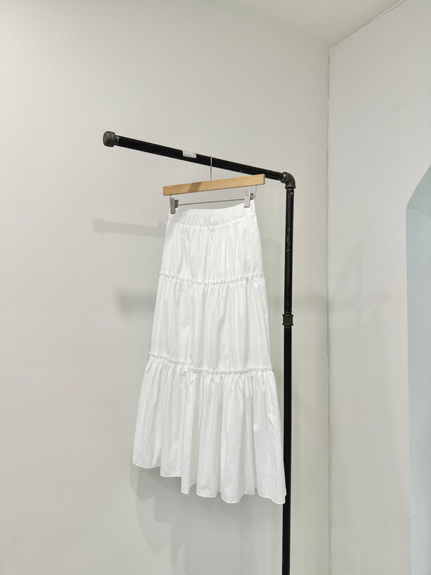 RESSY Maxi tiered skirt
