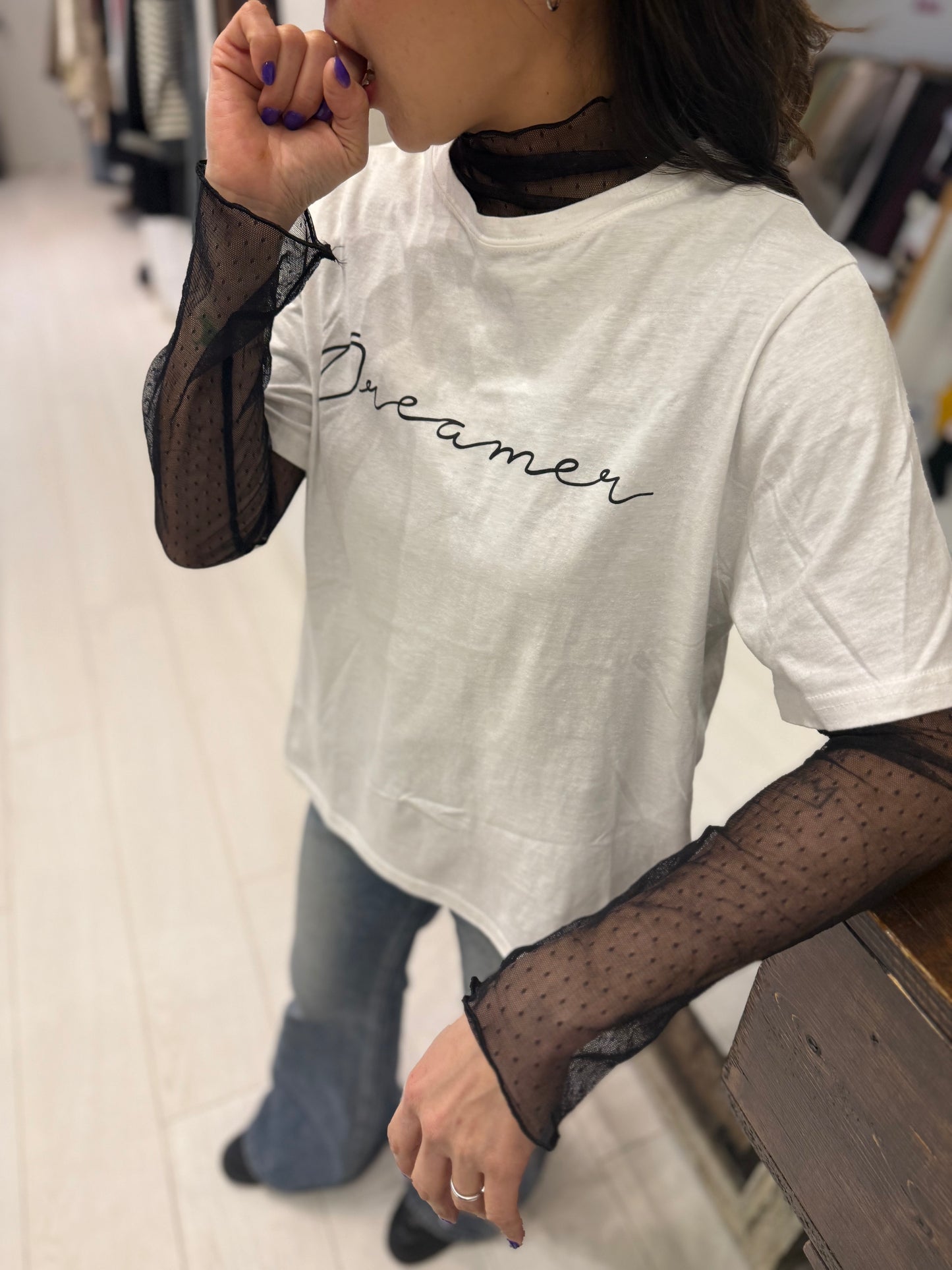 LILA Mesh top