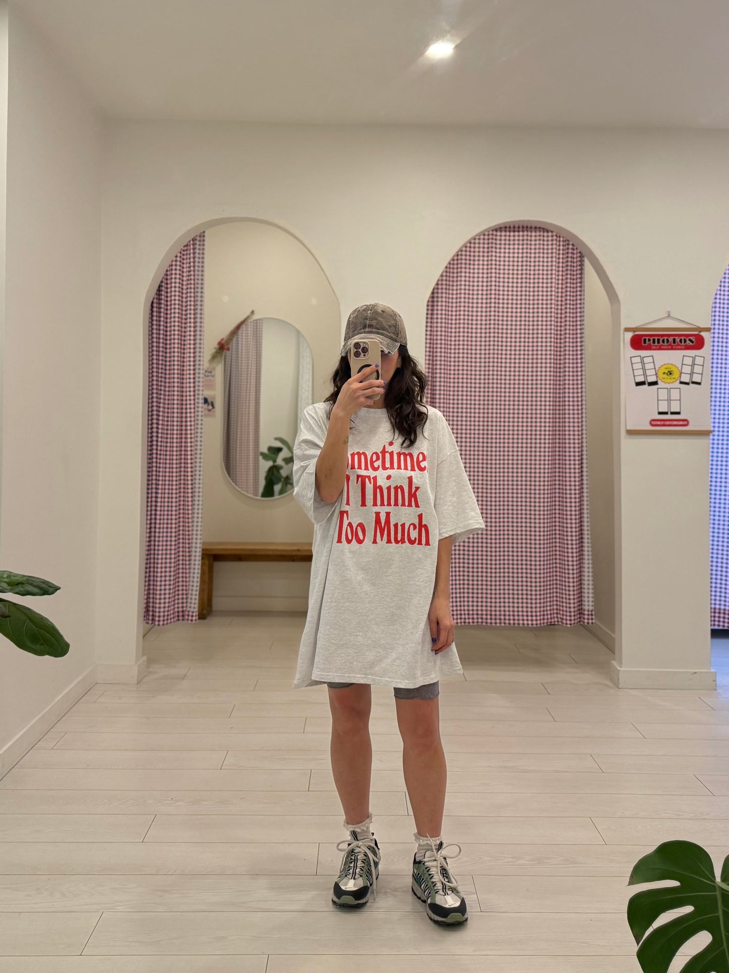 THINK Oversized tee